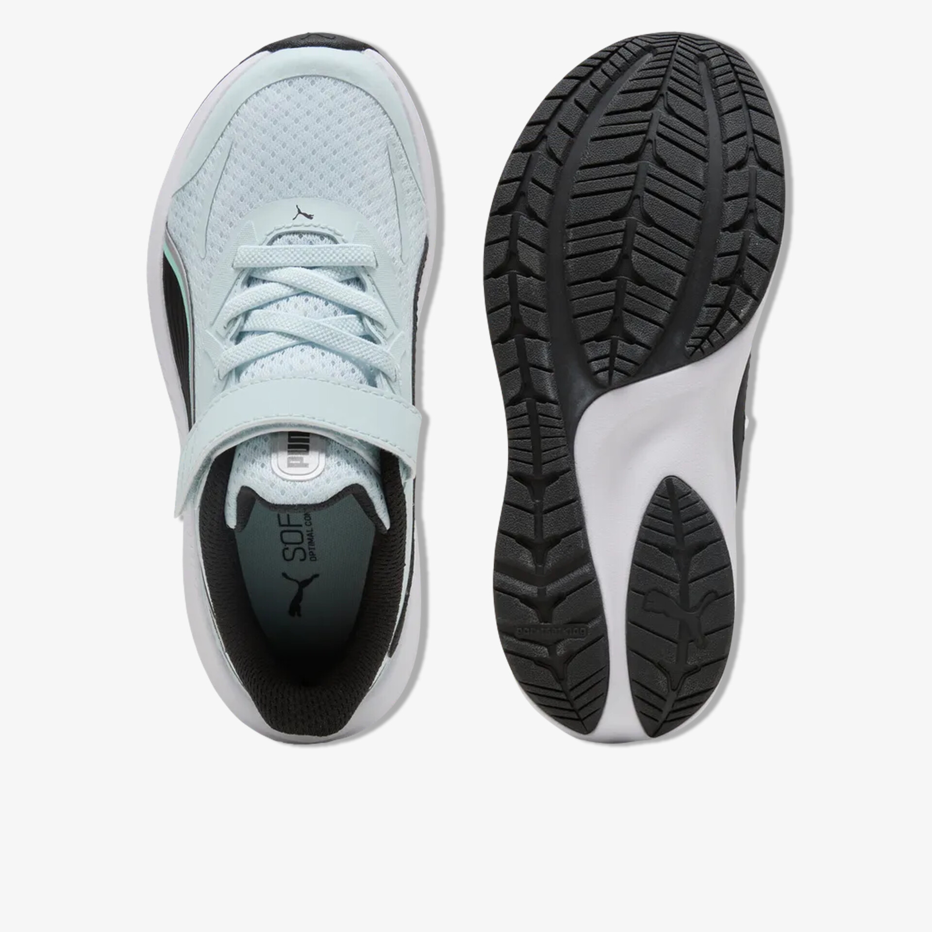 Kinderschuh mit bequemem Sitz und rutschfester Profilsohle, atmungsaktiv und strapazierfähig, leichter Einstieg dank Klettverschluss