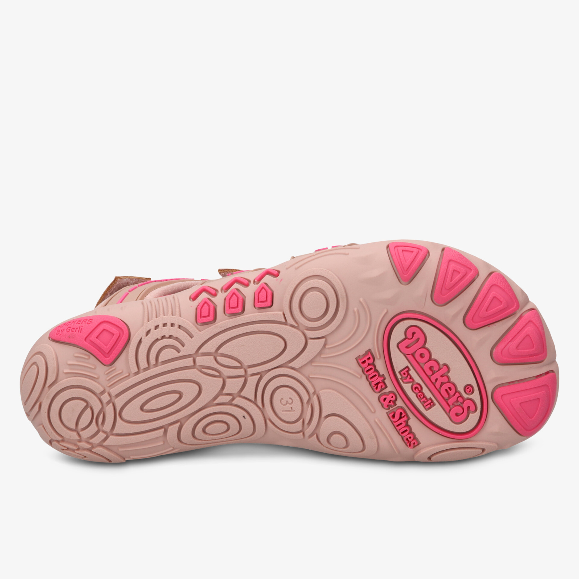 Robuste Schuhsohle mit rutschfestem, ergonomischem Profil und flexiblem Design für optimalen Halt