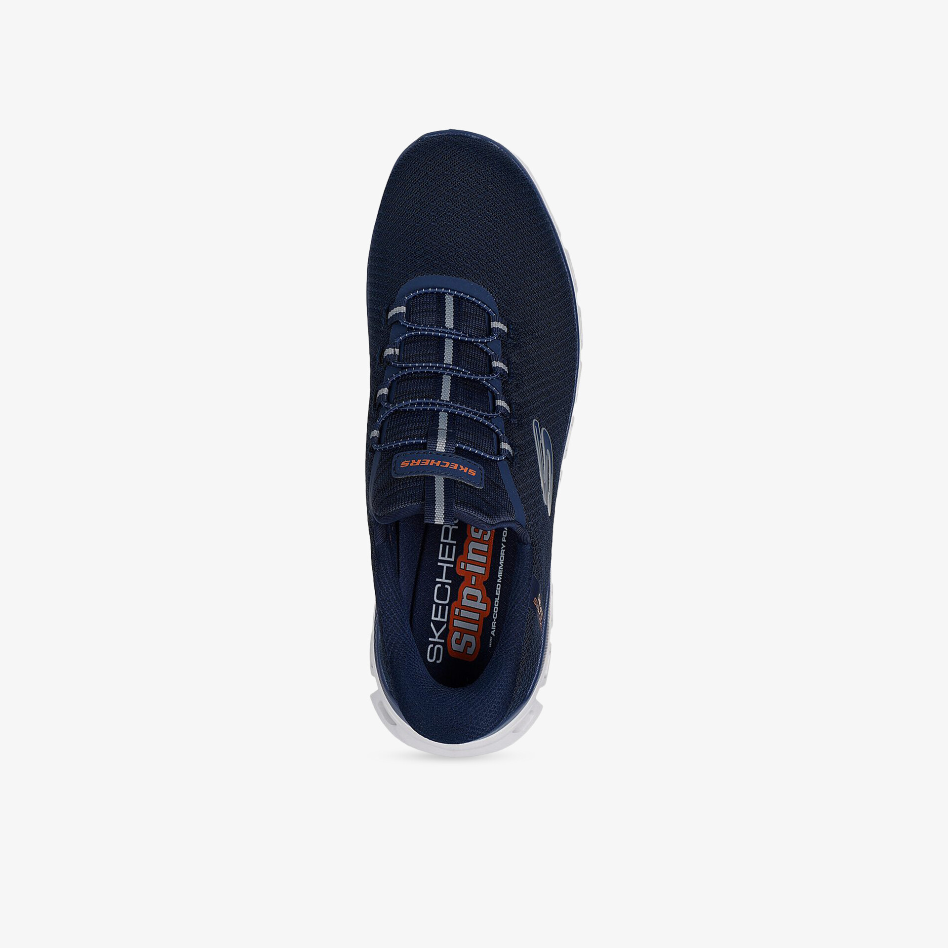 Leichter blauer Sneaker mit flexibler Schnürung und rutschfester Sohle, komfortabel und sportlich