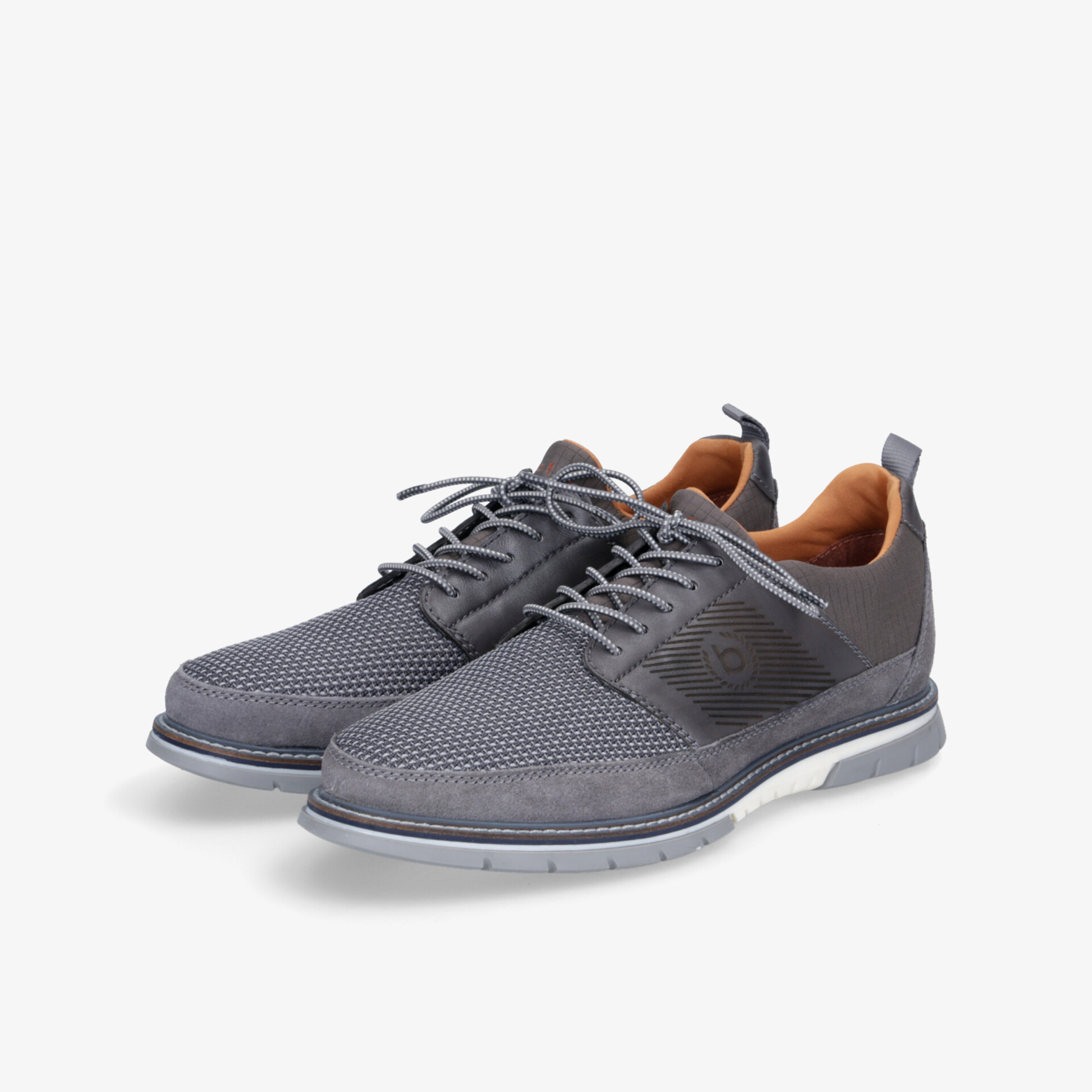 Elegante graue Schuhe mit atmungsaktivem Obermaterial und hohem Tragekomfort, ideal für jeden Anlass.