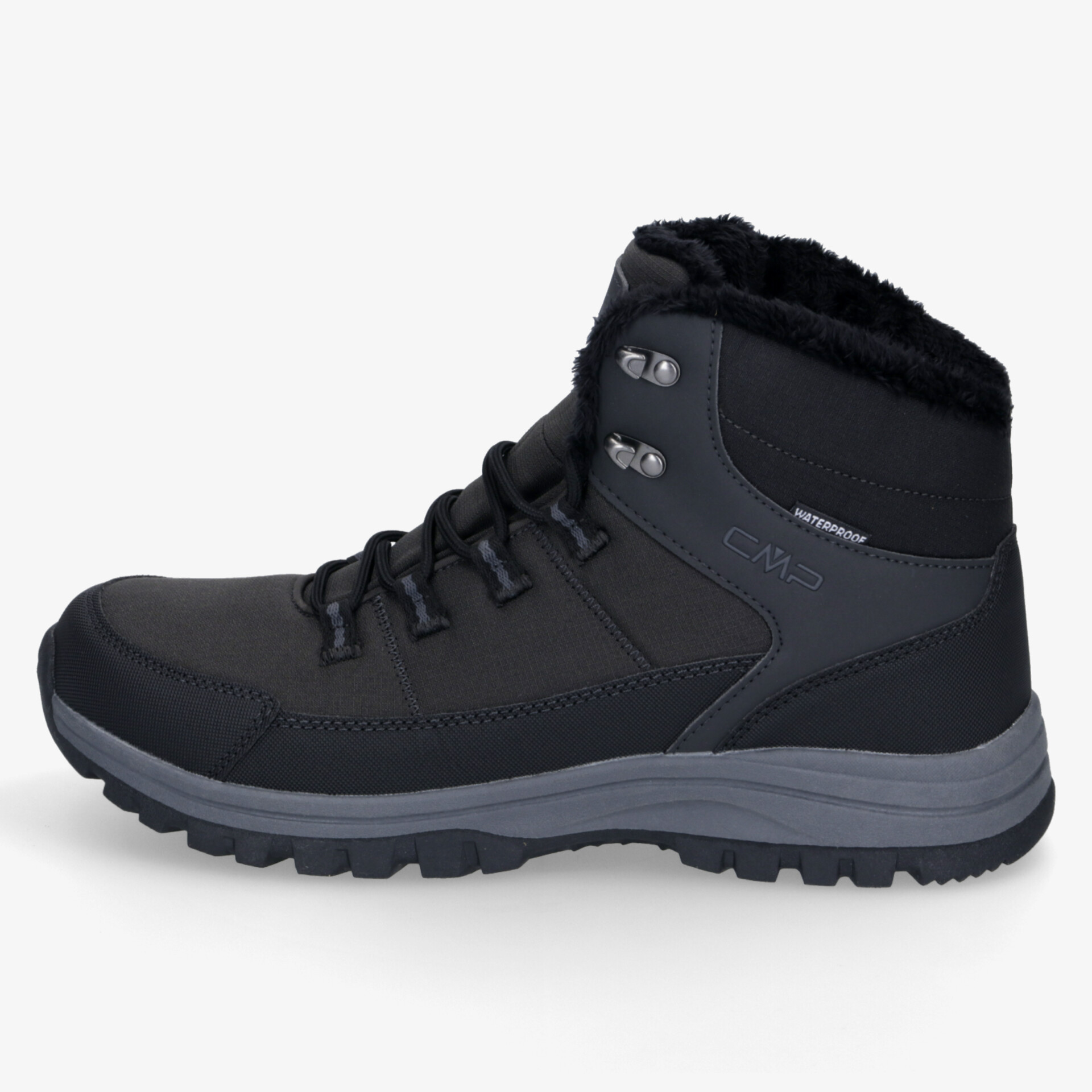 Bequemer, wasserdichter Outdoorschuh mit warmem Futter und rutschfester Sohle für optimalen Halt.