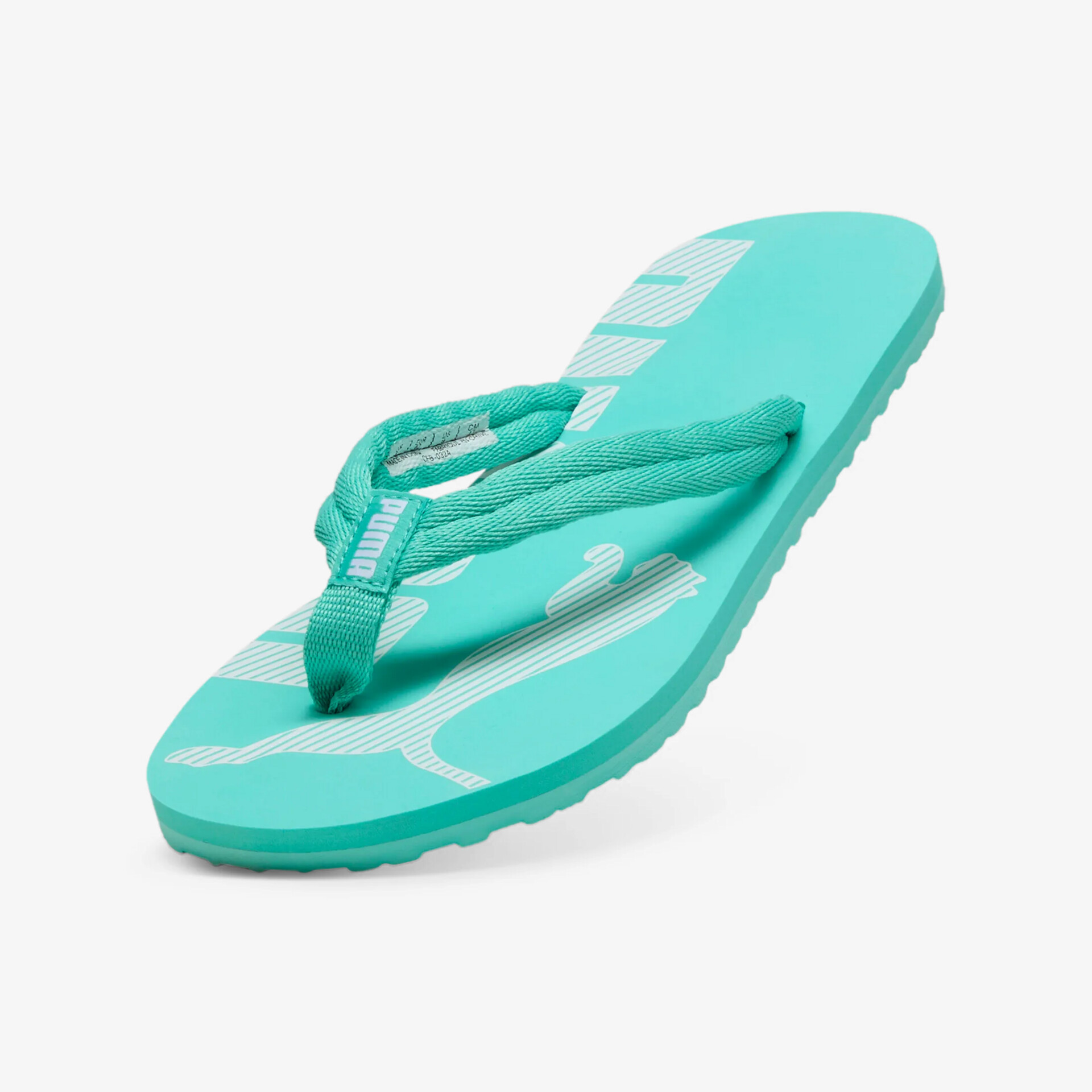 Türkisfarbener Flipflop mit rutschfester Sohle und bequemer Passform, ideal für den Sommer