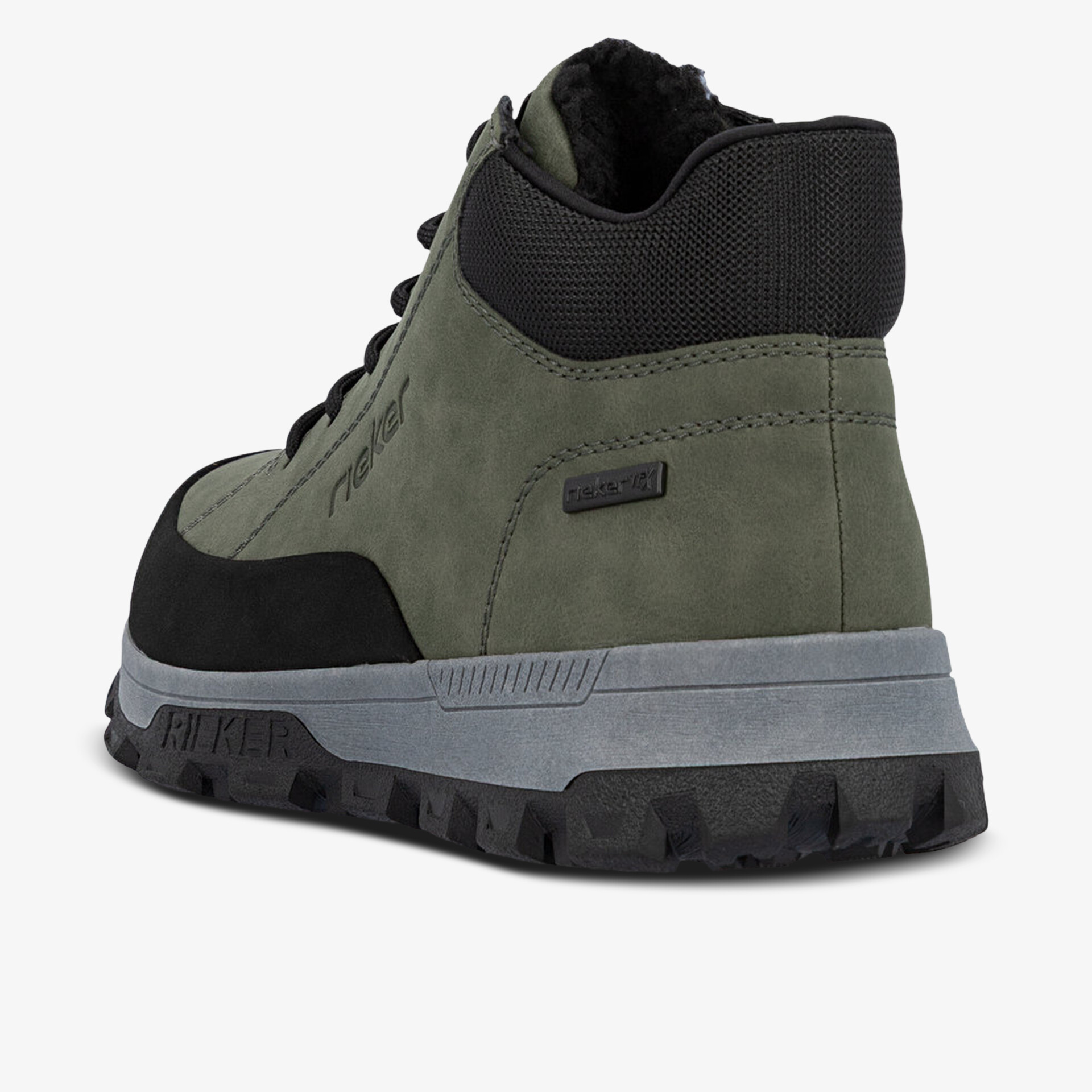 Robuster Outdoor-Schnürstiefel mit profilierter rutschfester Sohle und wasserabweisendem Obermaterial