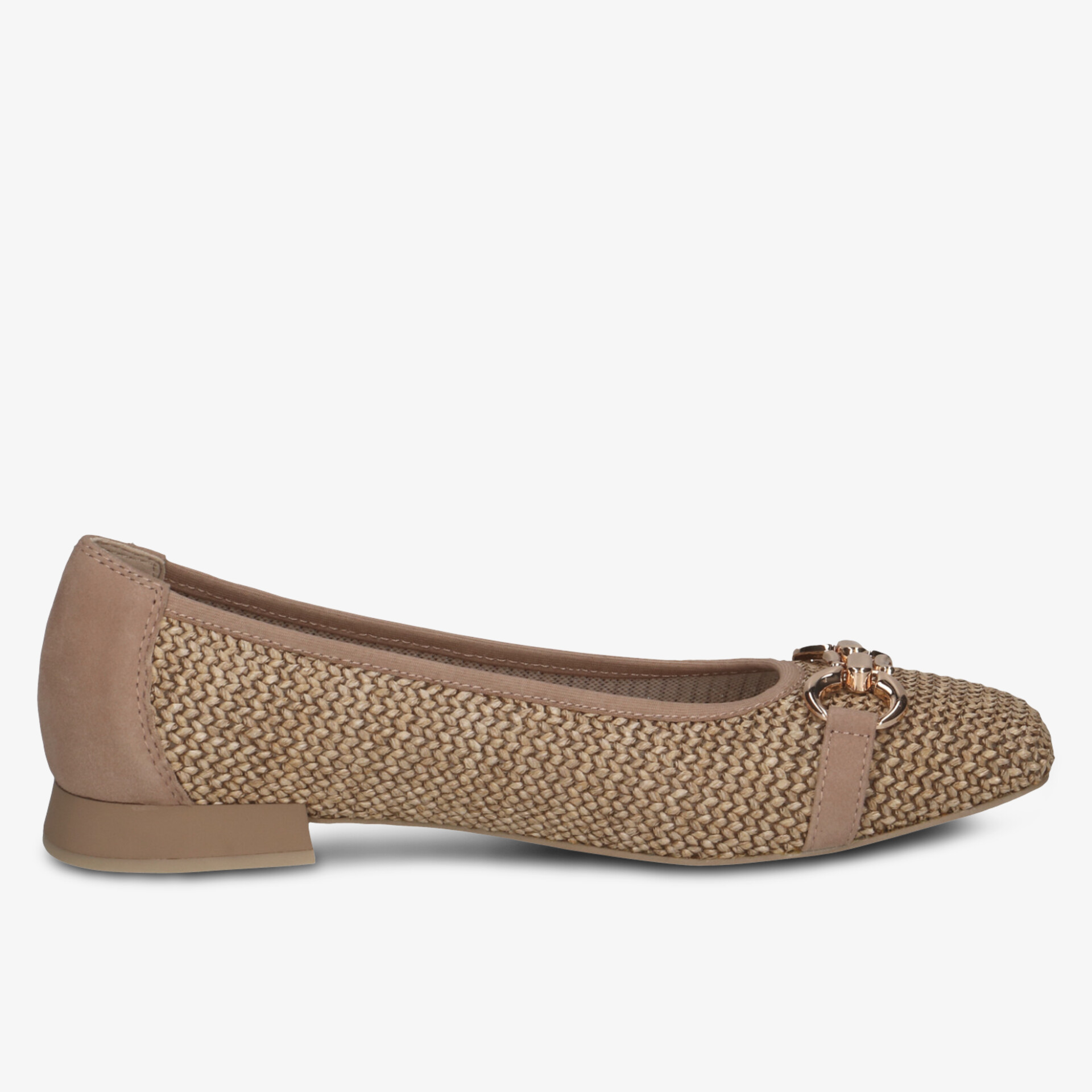 Leichter Ballettschuh mit geflochtenem Design, komfortable Passform und eleganter spitzer Vorderseite