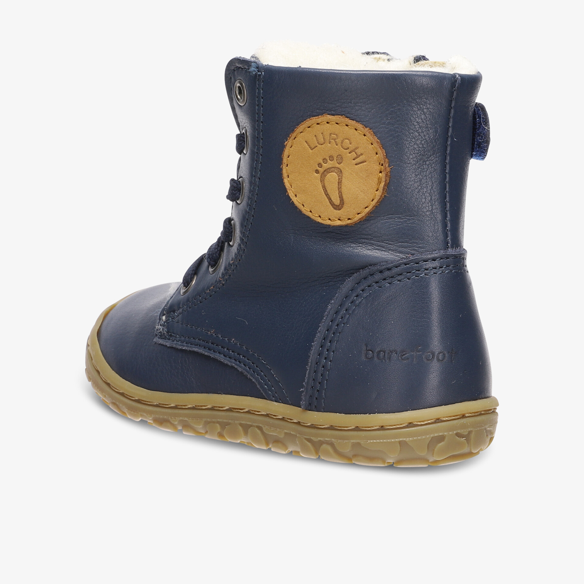 Moderner Schuh mit rutschfester Sohle und stilvollem Lederlook. Ideal für robusten Tragekomfort.