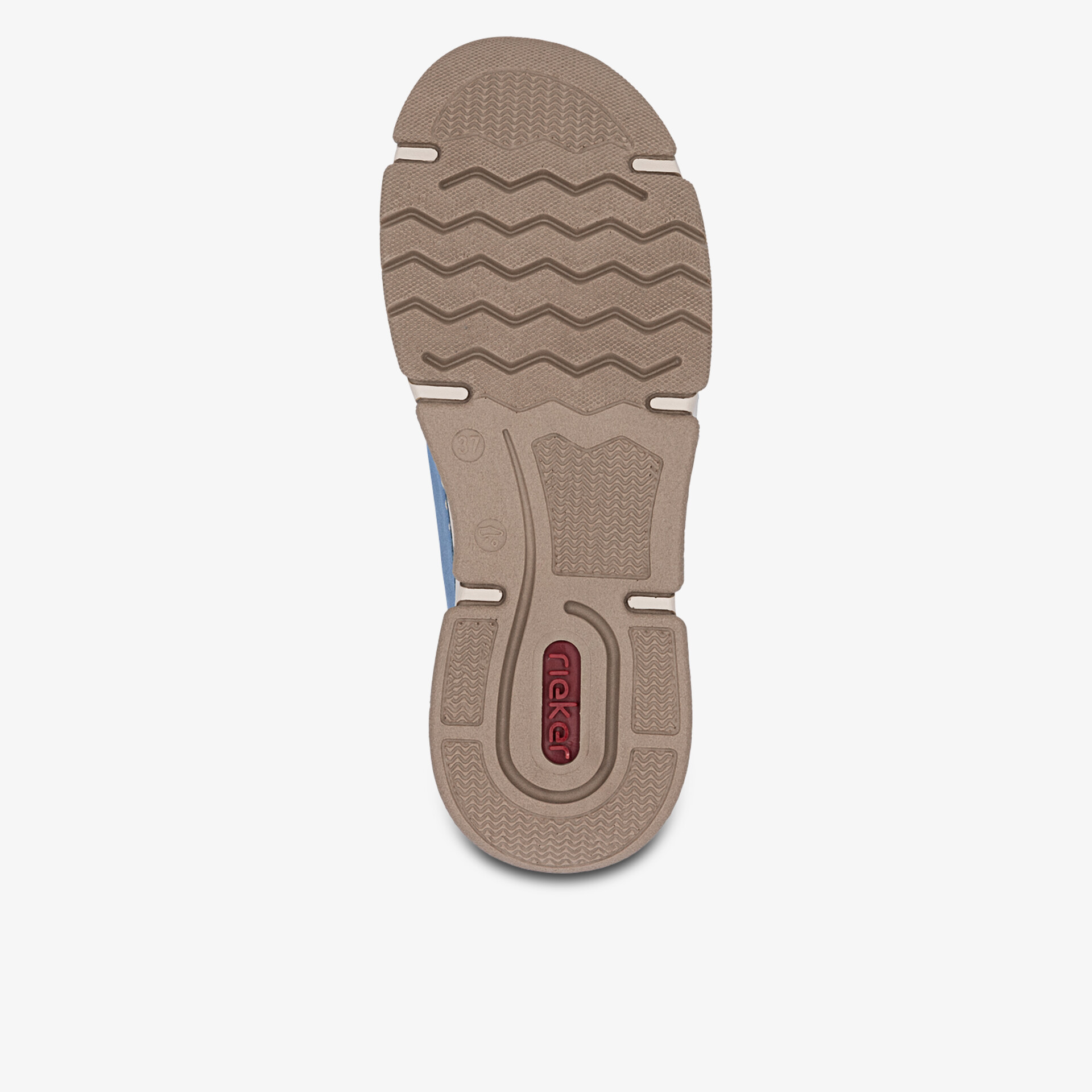 Langlebige und strapazierfähige Sohle in modernem Design.