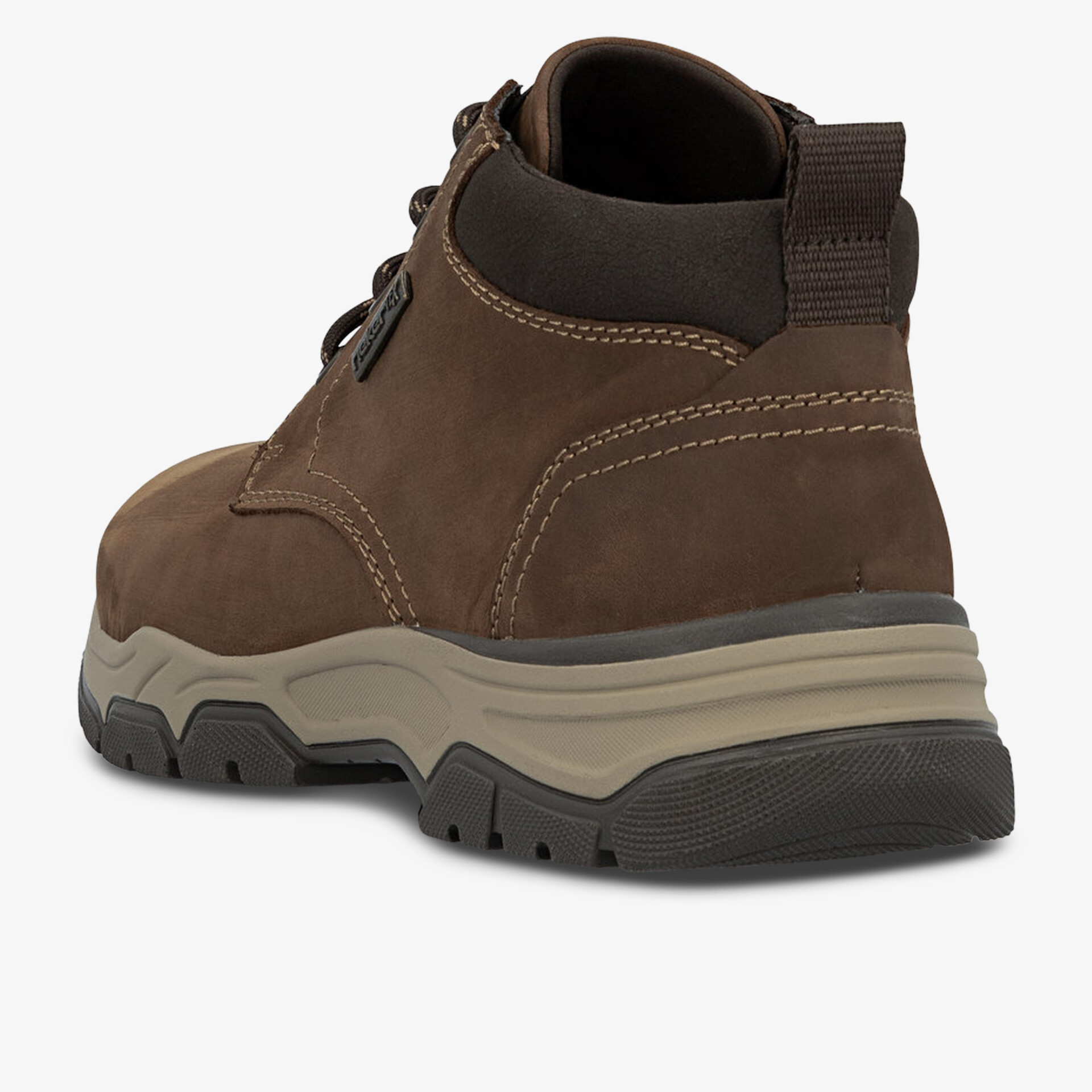 Robuster Outdoor-Schuh aus hochwertigem Leder mit bequemer, profilierter Sohle für optimale Stabilität und Komfort