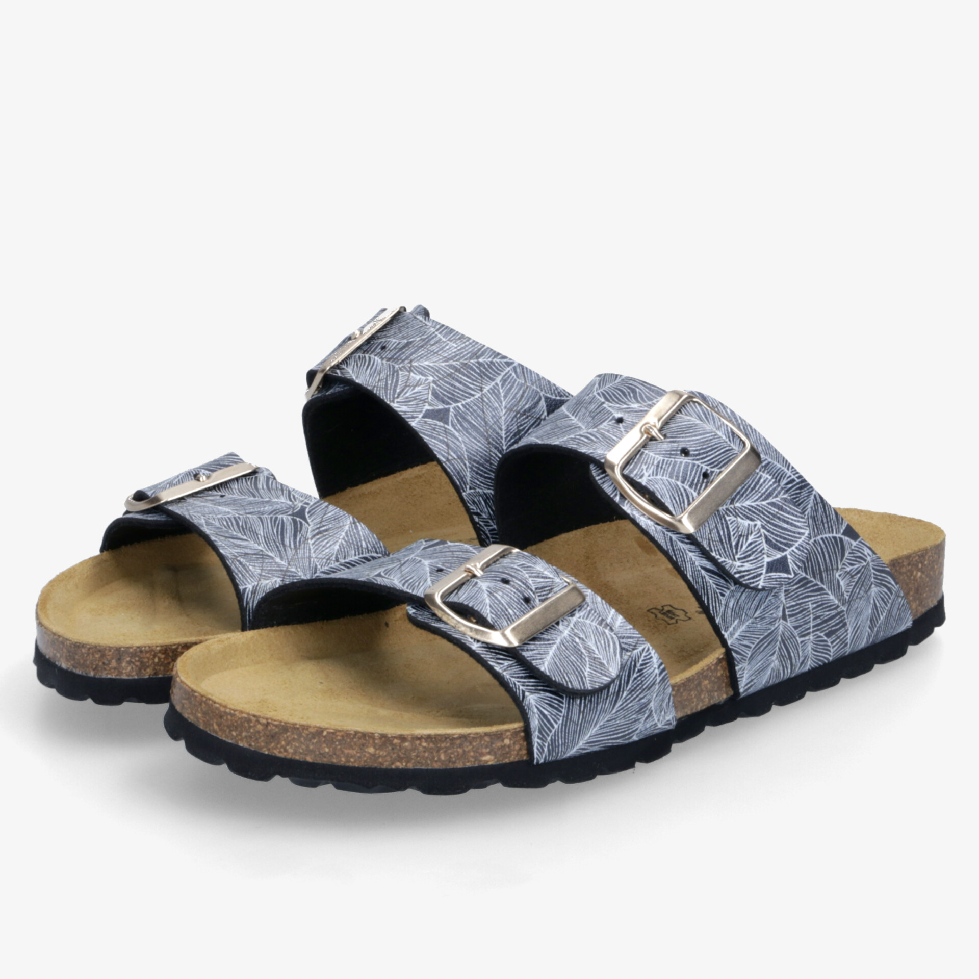 Bequeme Sandale mit verstellbaren Schnallen und weichem Fußbett für optimalen Tragekomfort