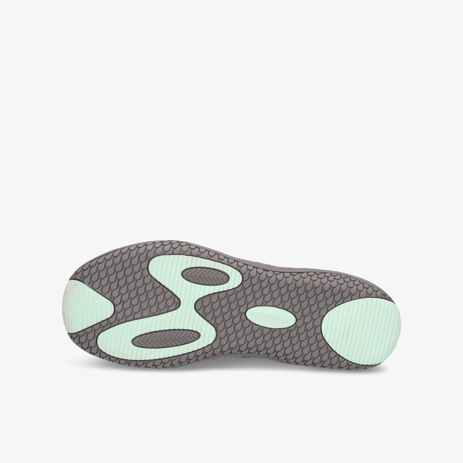 Moderne, rutschfeste Schuhsohle mit flexibler Dämpfung für optimalen Komfort und Stil.