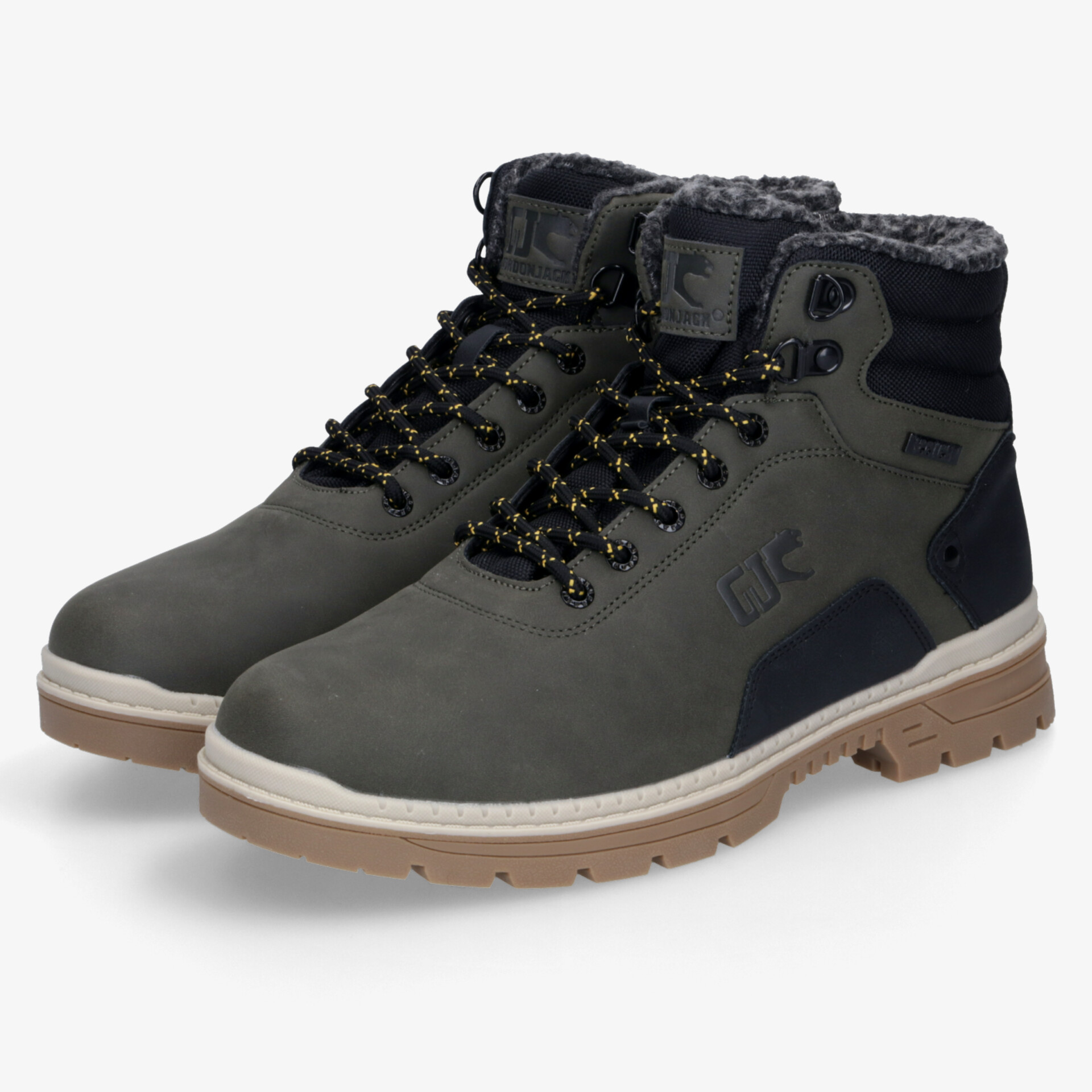 Langlebige und isolierte Stiefel mit rutschfester Sohle und modernem Design für kalte Tage.