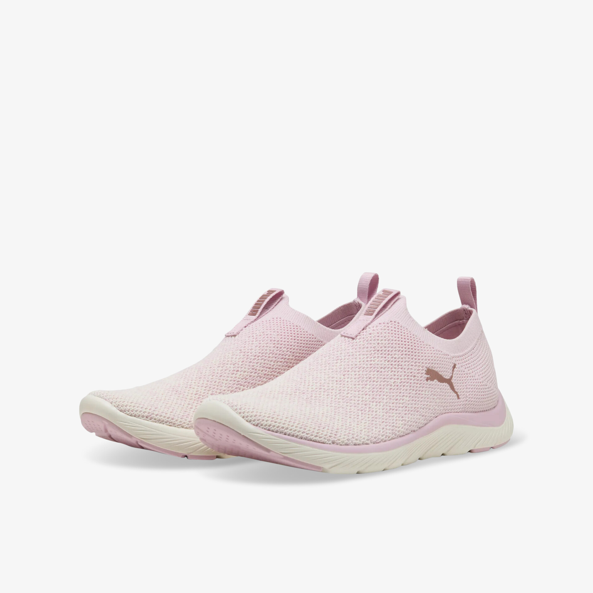 Leichter rosa Slip-On Sneaker mit atmungsaktivem Material und rutschfester Sohle für optimalen Tragekomfort