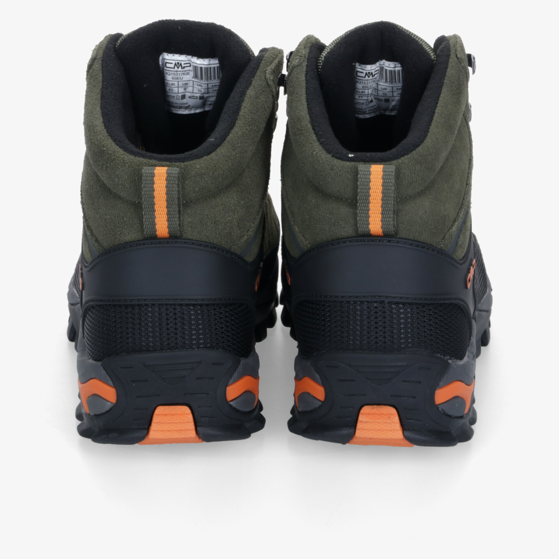 Robuste Wanderschuhe mit gepolstertem Schaftrand und rutschfester Laufsohle, ideal für anspruchsvolles Gelände