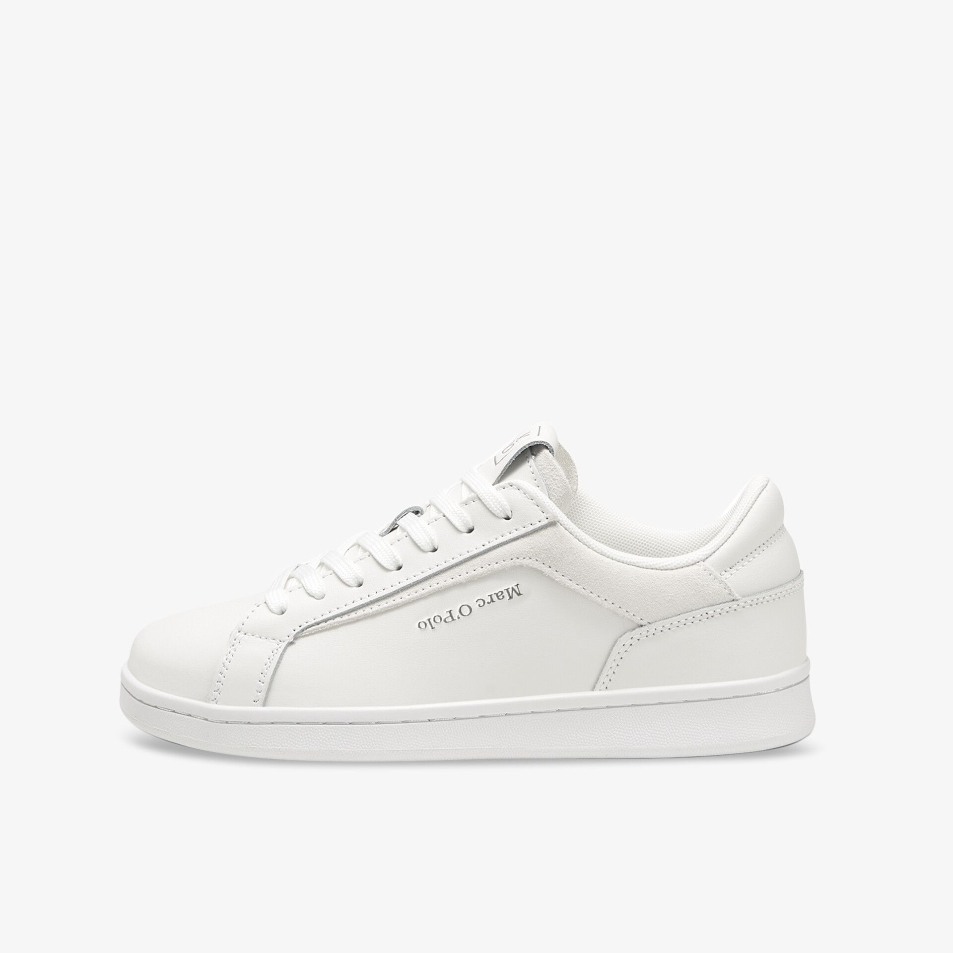Weiße Sneakers mit klassischem Design und komfortabler Passform für vielseitigen, lässigen Stil.