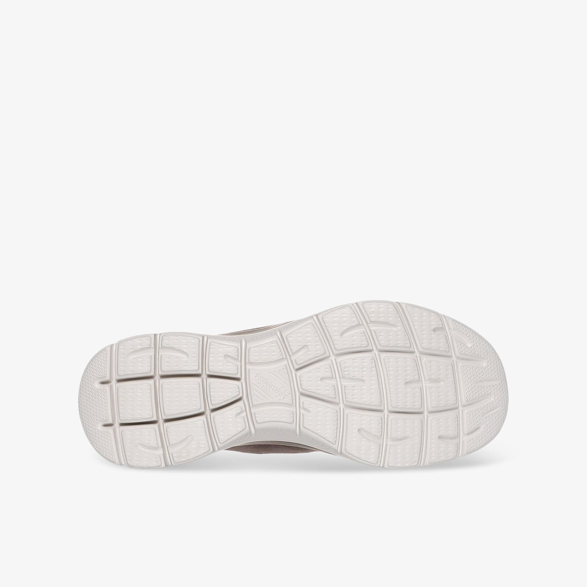 Weiße Schuhsohle mit flexiblem Profil für optimalen Halt und langlebige Nutzung