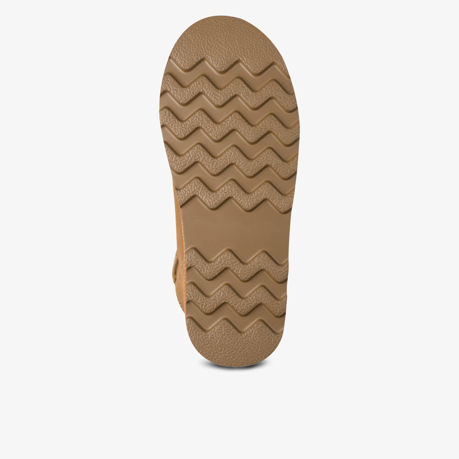 Robuste Schuhsohle mit tiefem, rutschfestem Profil für besten Halt und Langlebigkeit