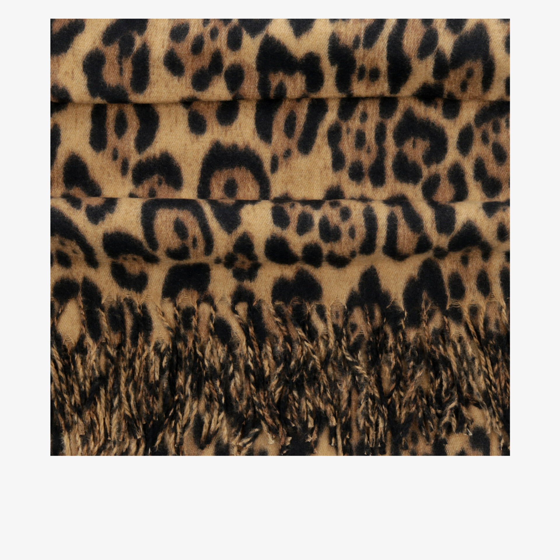 Stilvolles Accessoire im Leopardenmuster für einen modischen Look.