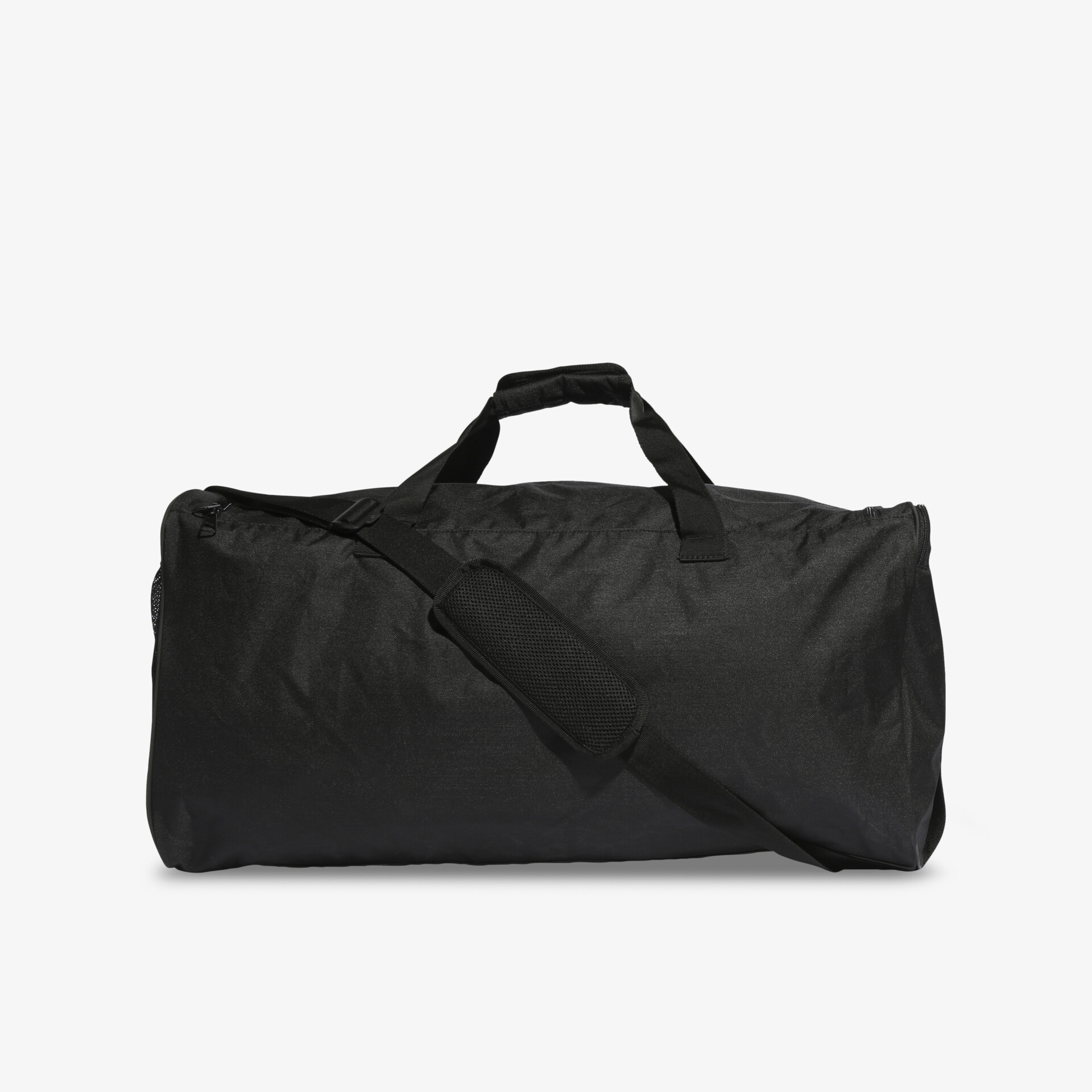 Geräumige, schwarze Reisetasche mit stabilen Griffen und leichtem Tragekomfort.