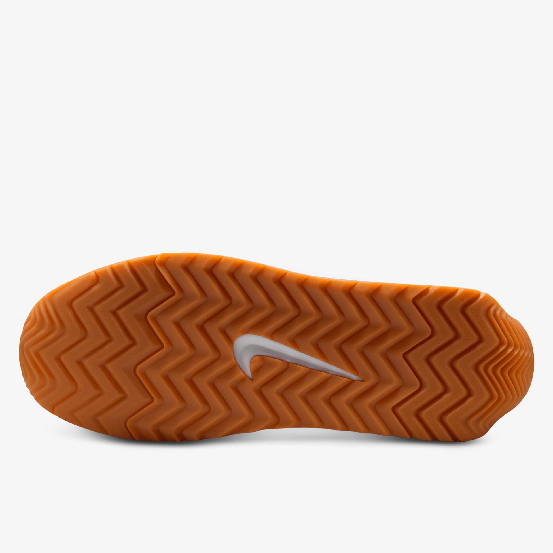 Rutschefeste und langlebige orange Sohle mit sportlichem Profil und strapazierfähigem Design.