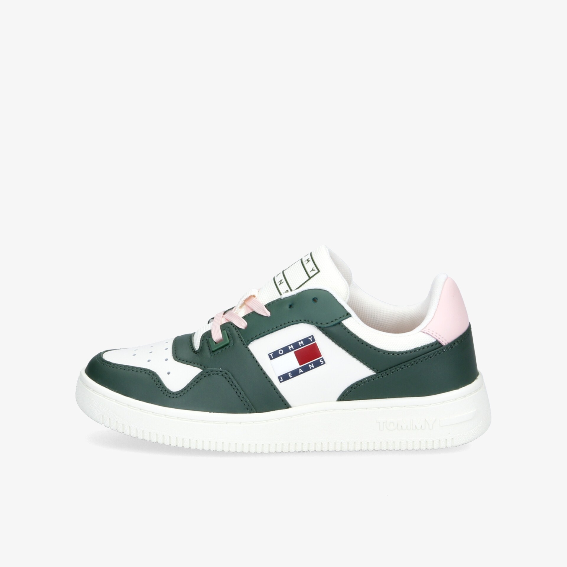Moderner grüner Sneaker mit kontrastierenden Details für ultimativen Komfort und Stil.