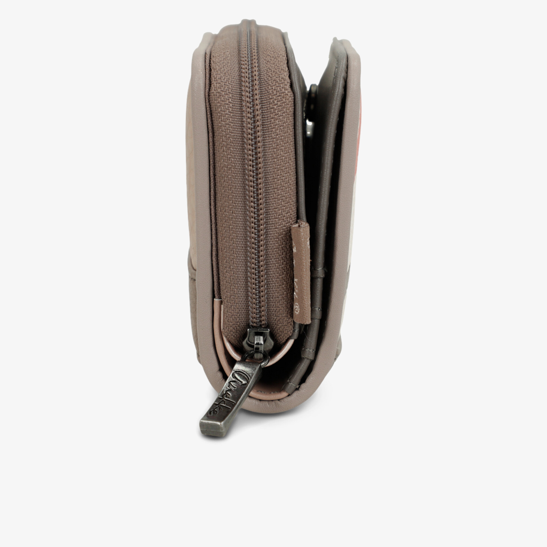 Kompakte Geldbörse mit robustem Design und hochwertigen Reißverschlüssen für praktischen Gebrauch