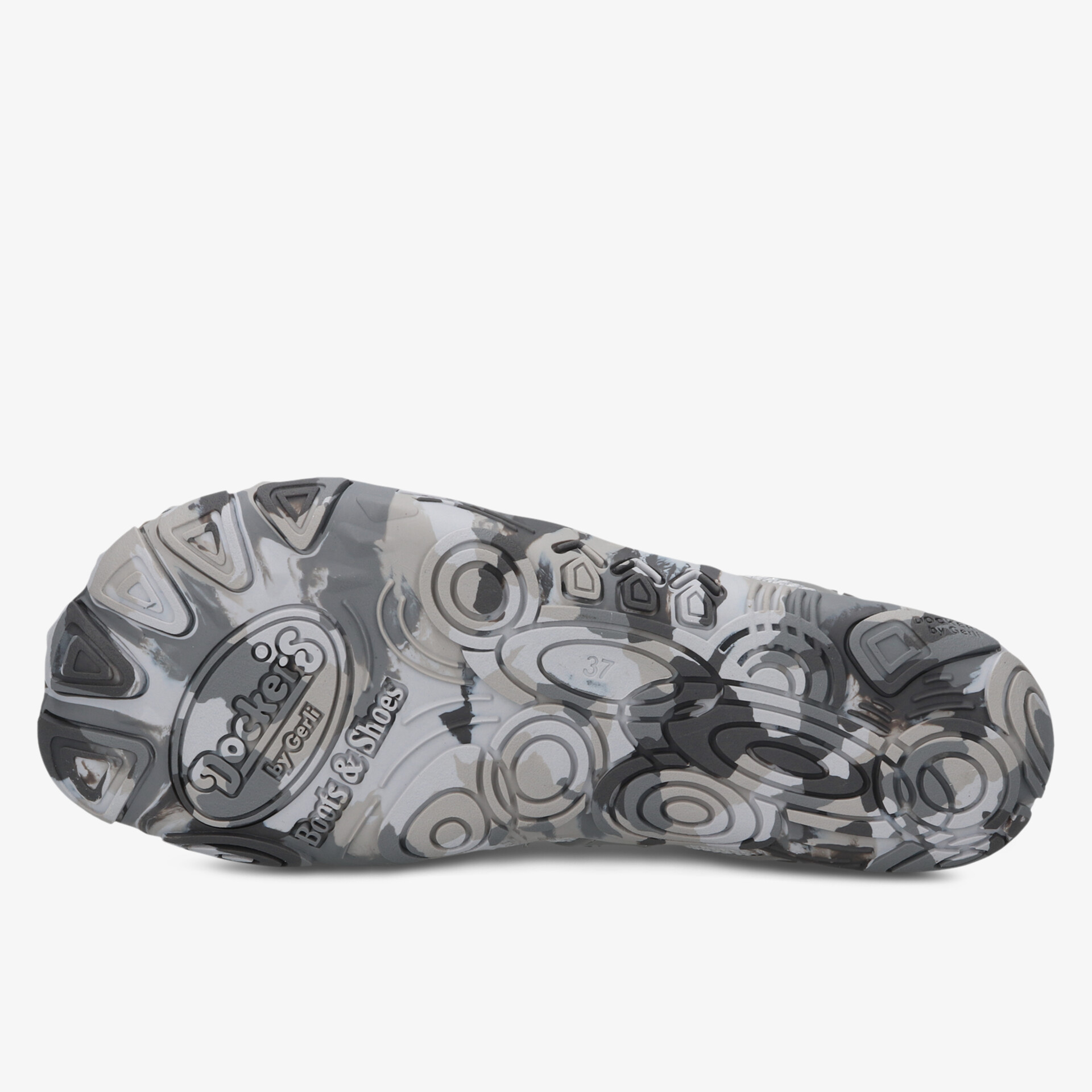 Robuste und rutschfeste Schuhsohle mit modernem Design für optimale Trittsicherheit und Komfort