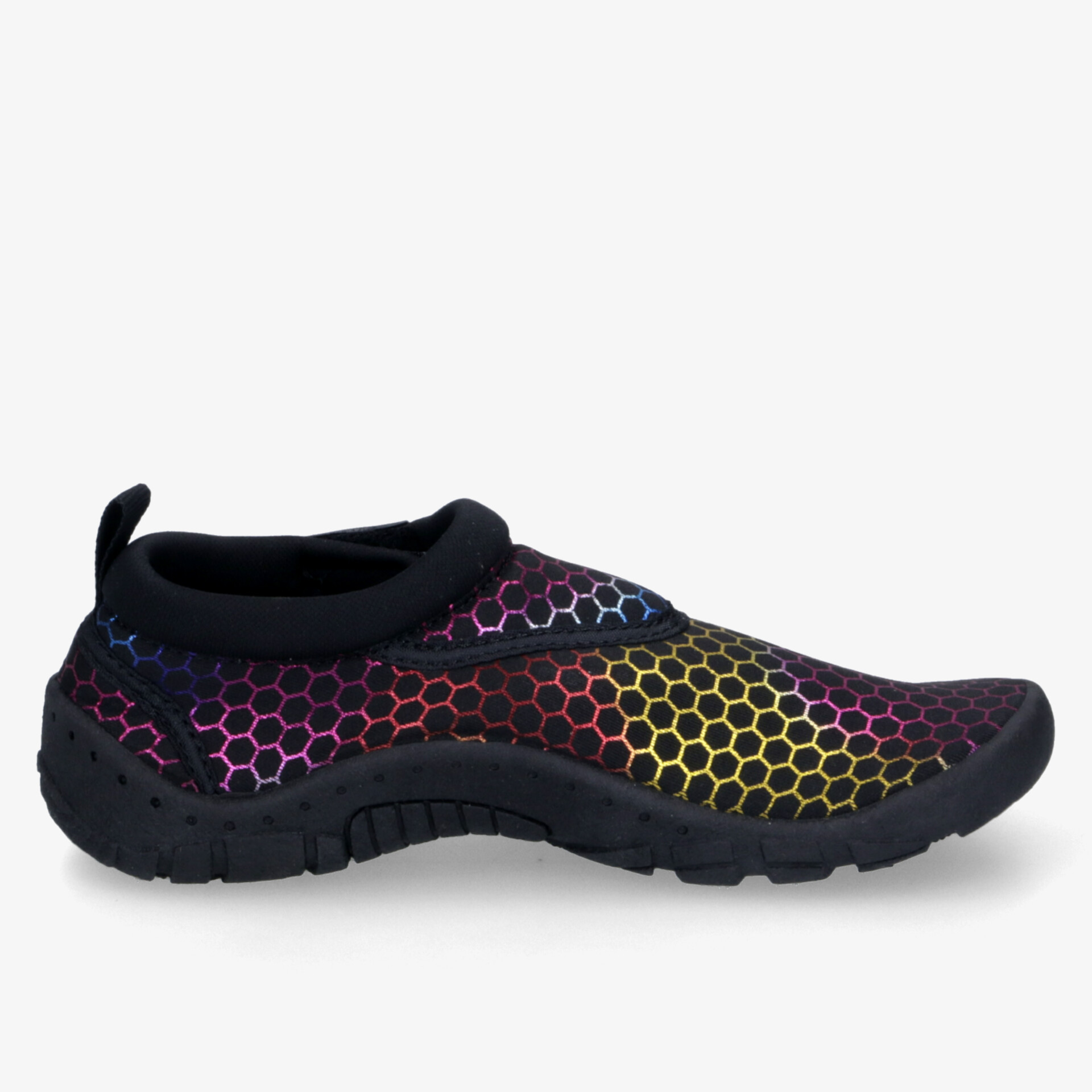 Leichter und bequemer Slip-on-Schuh mit farbenfrohem Design und flexibler Sohle für Sport und Freizeit.