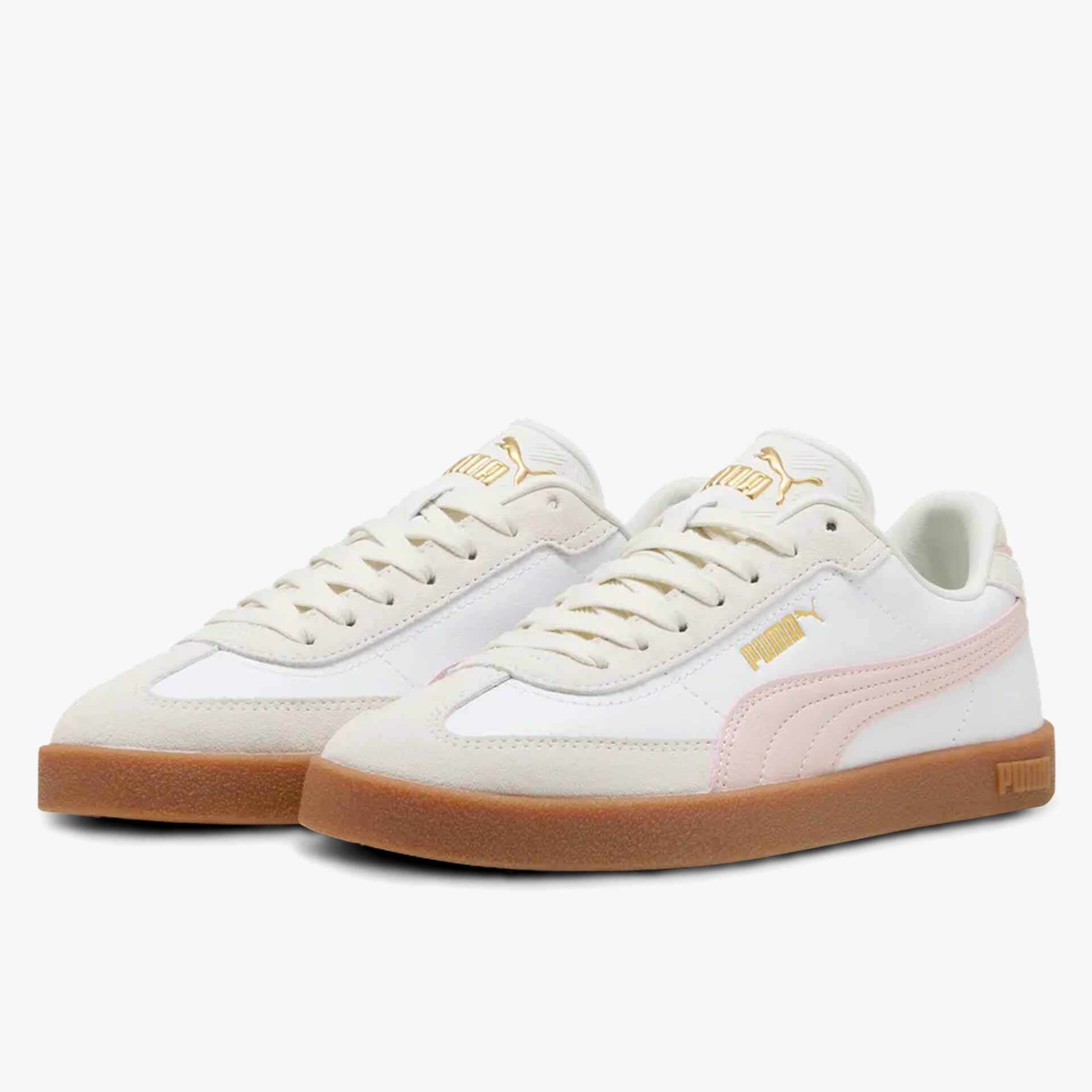 Moderne weiße Sneaker mit bequemer Passform und robuster, rutschfester Gummisohle im sportlichen Design
