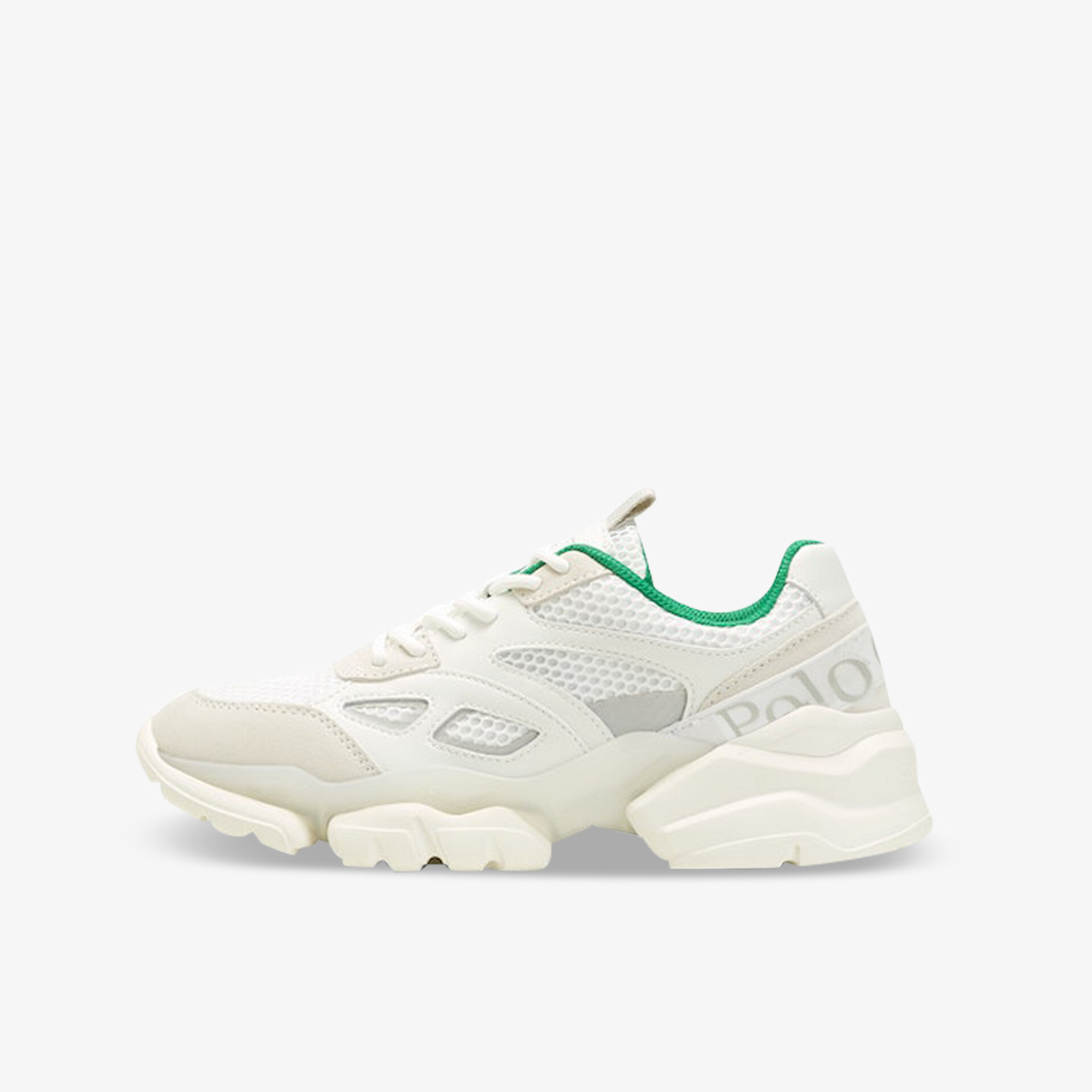 Moderner weißer Sneaker mit gepolstertem Komfort und stilvollem Design für sportlichen Alltag