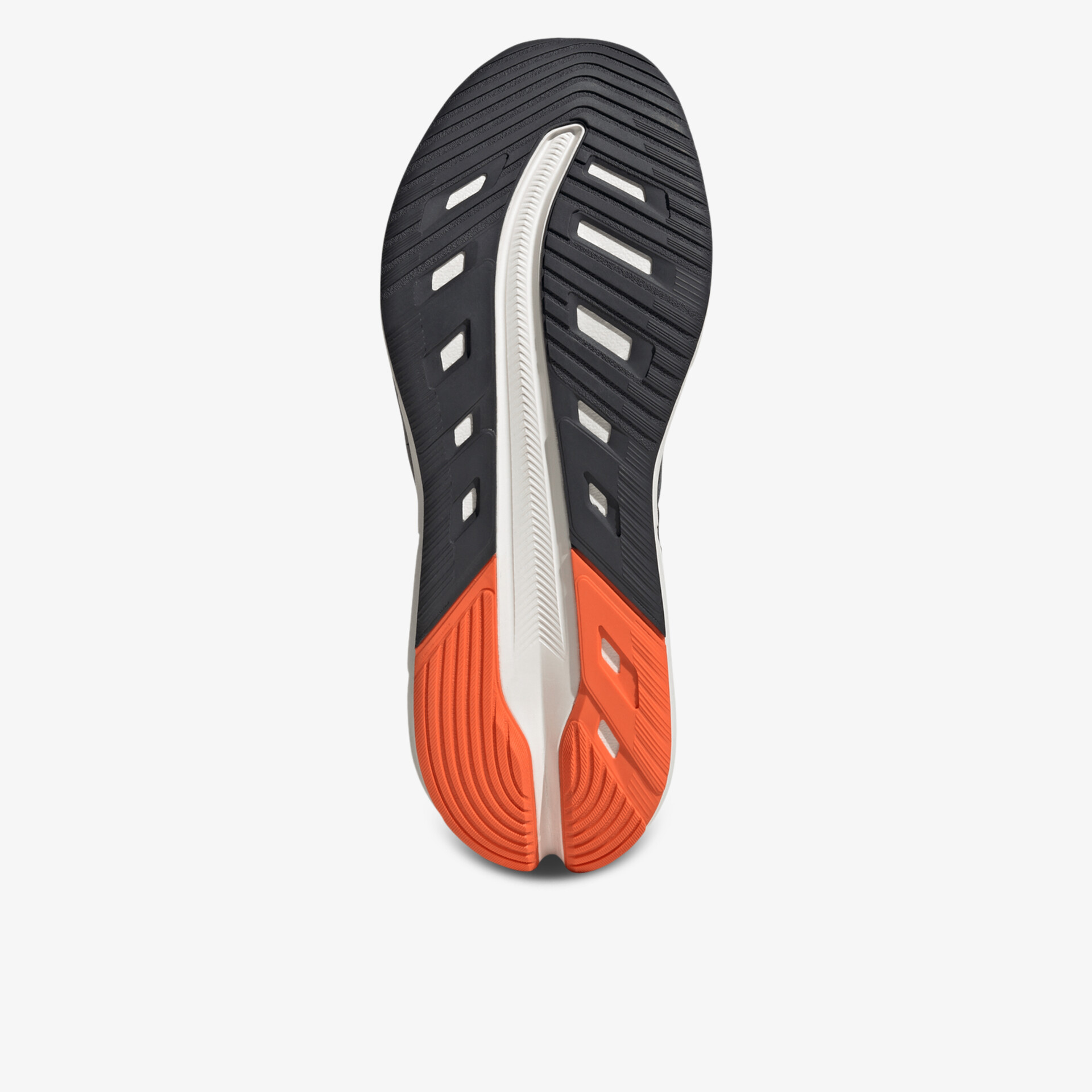 Sportliche, robuste und rutschfeste Schuhsohle mit flexiblem Profil für optimalen Halt