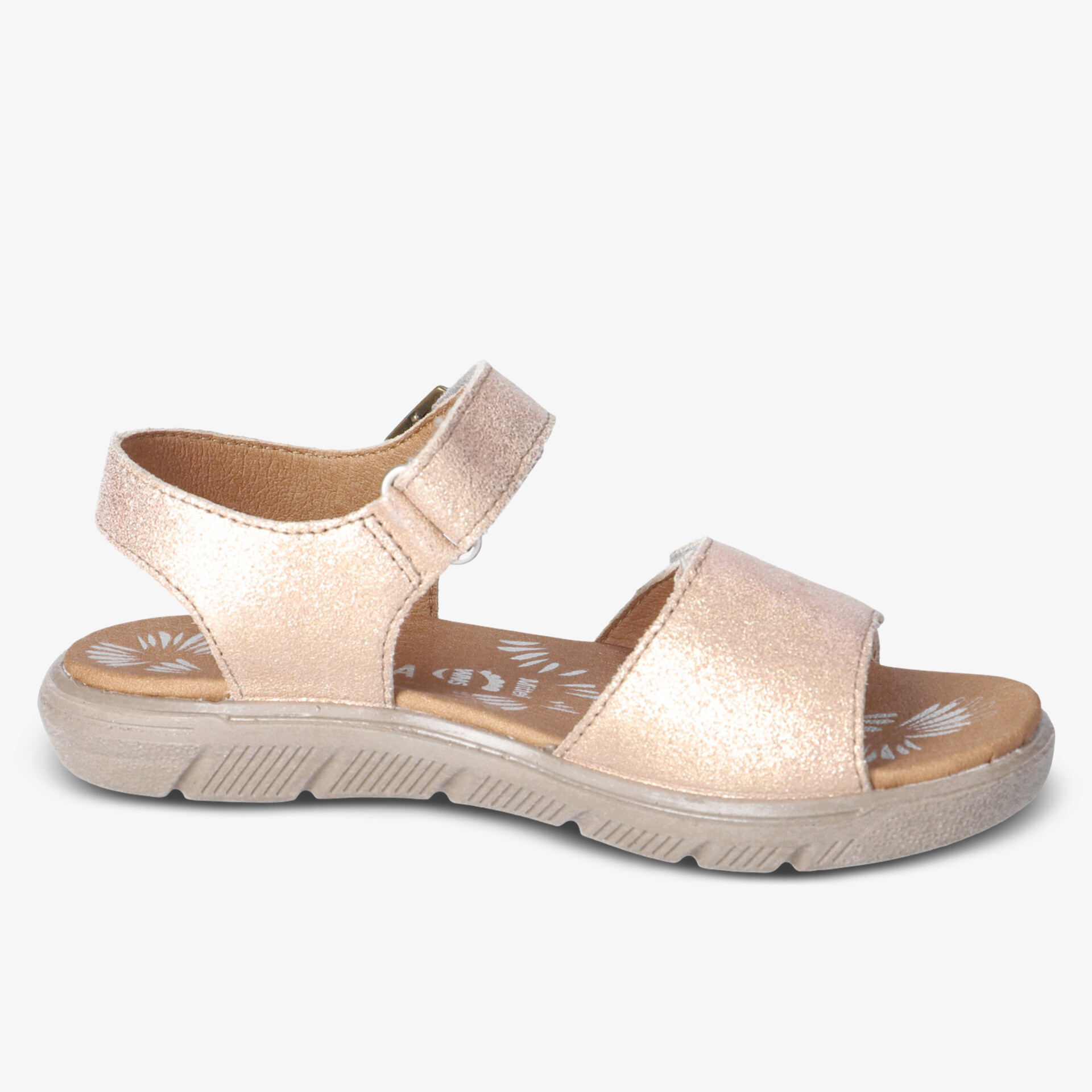 Bequeme Sandale mit verstellbarem Klettverschluss und rutschfester Sohle für optimalen Komfort