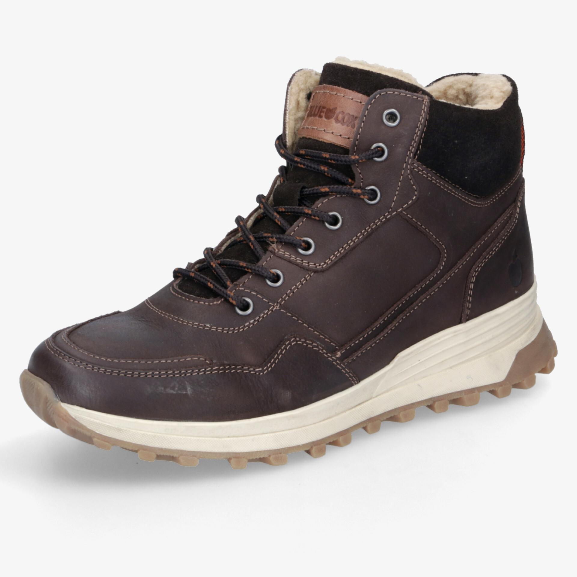 Stylische und robuste Schnürboots in Lederoptik mit warmem Futter und rutschfester Sohle für jeden Tag.