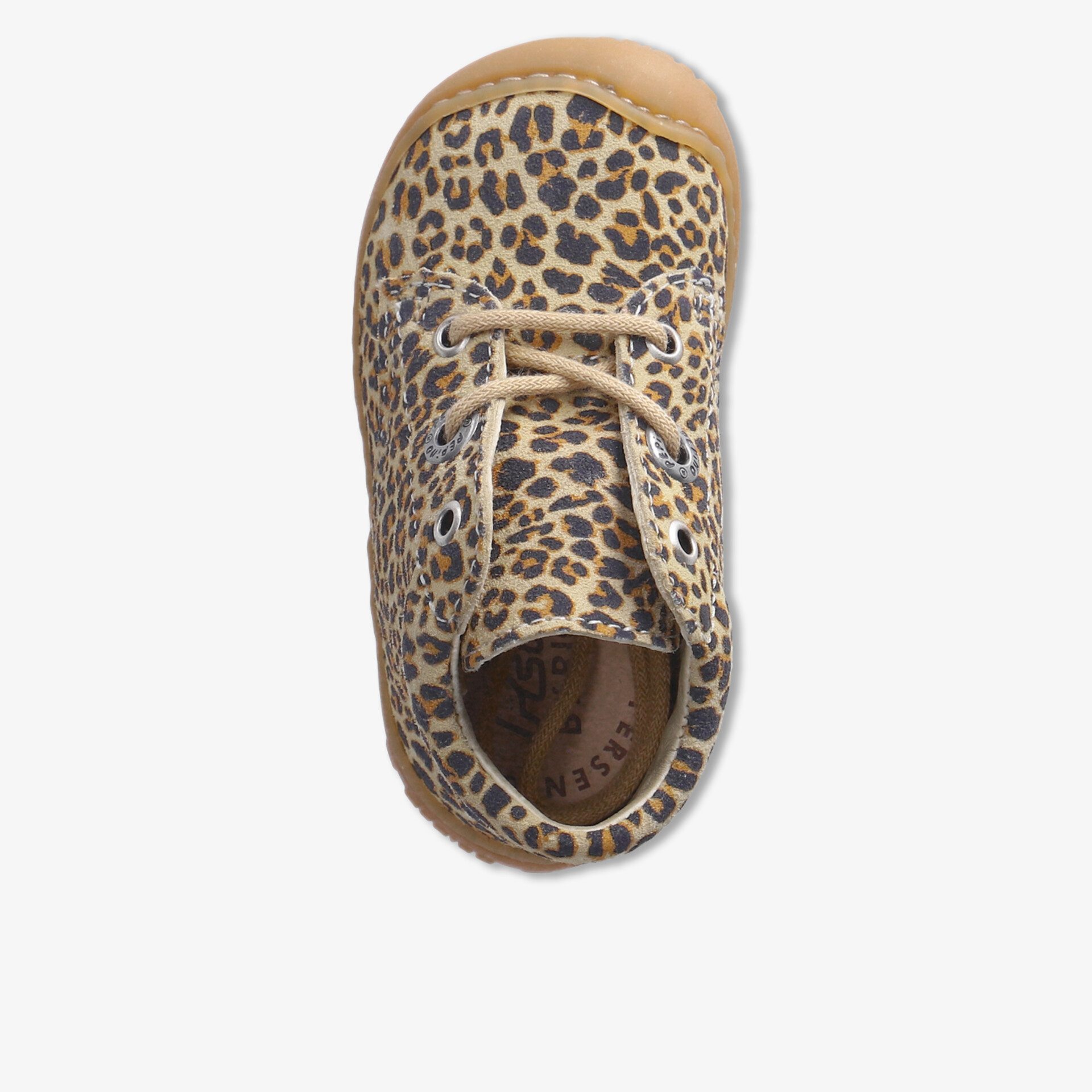 Bequeme Schnürschuhe mit leopard Muster und langlebiger Gummisohle, weiches und strapazierfähiges Material