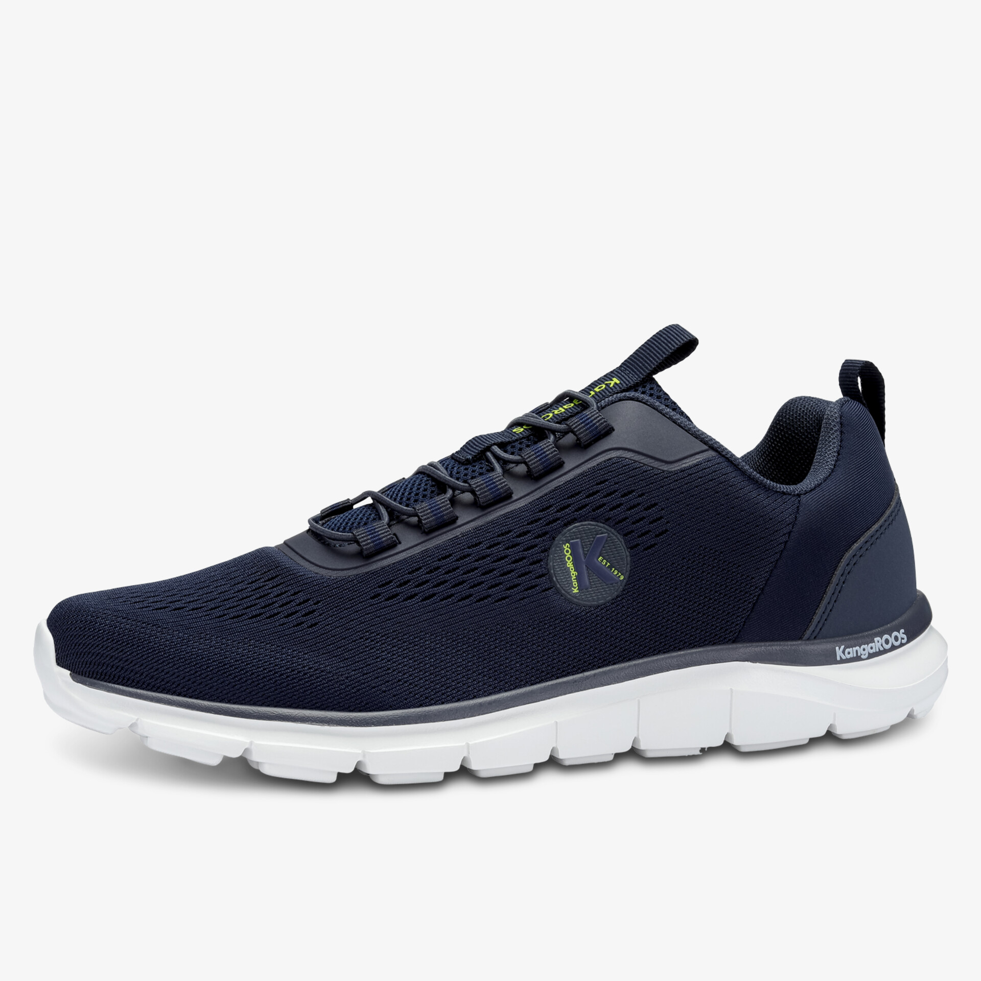 Leichter atmungsaktiver Sneaker mit flexiblem Material und rutschfester Sohle, sportliches Design