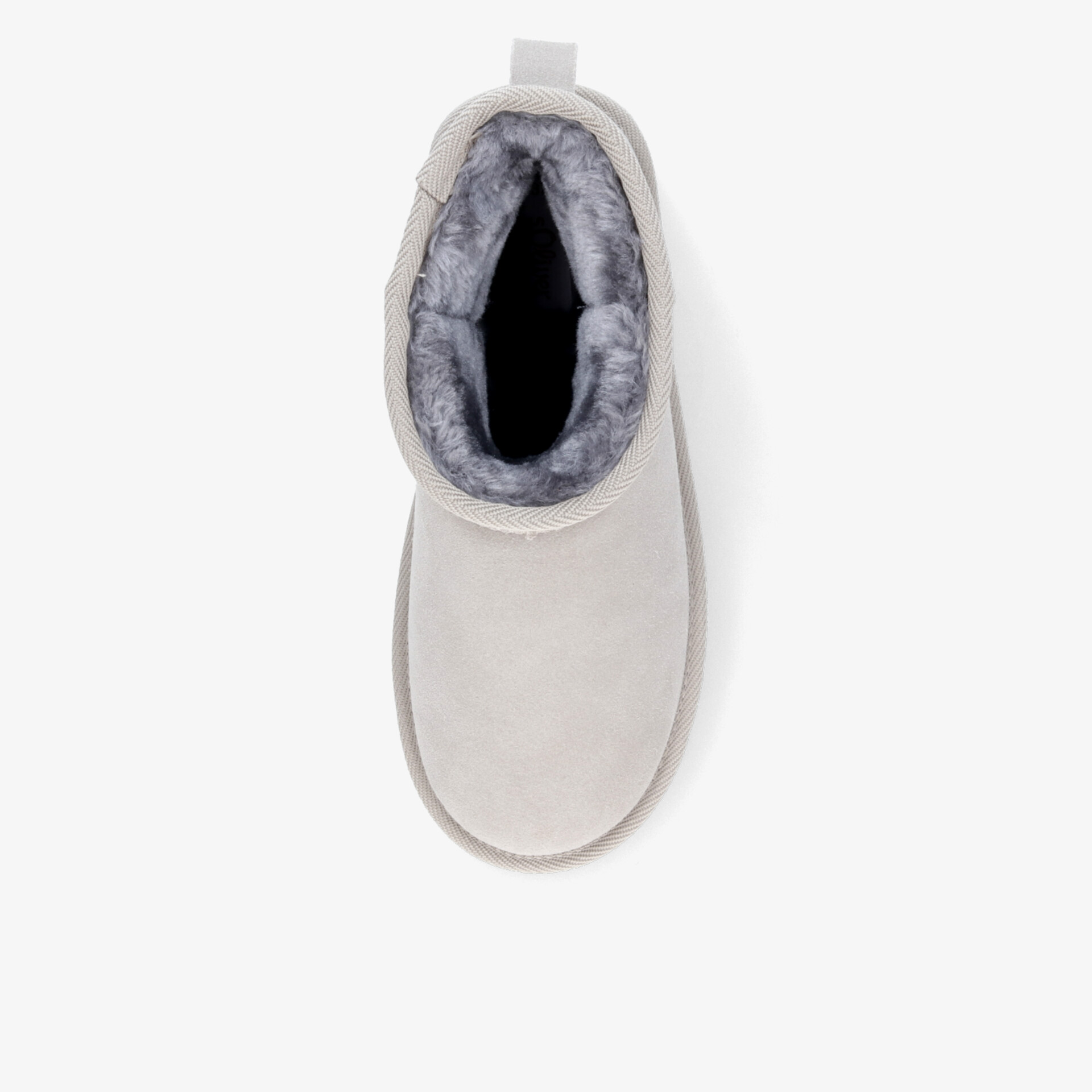 Warmer Hausschuh mit weichem, flauschigem Innenfutter für hohen Tragekomfort und rutschfeste Sohle