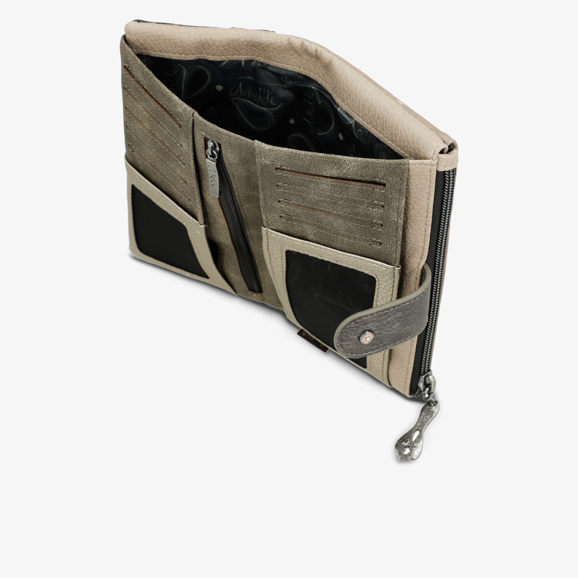 Robuste Organizer-Tasche mit mehreren Fächern und Reißverschluss für praktische Aufbewahrung