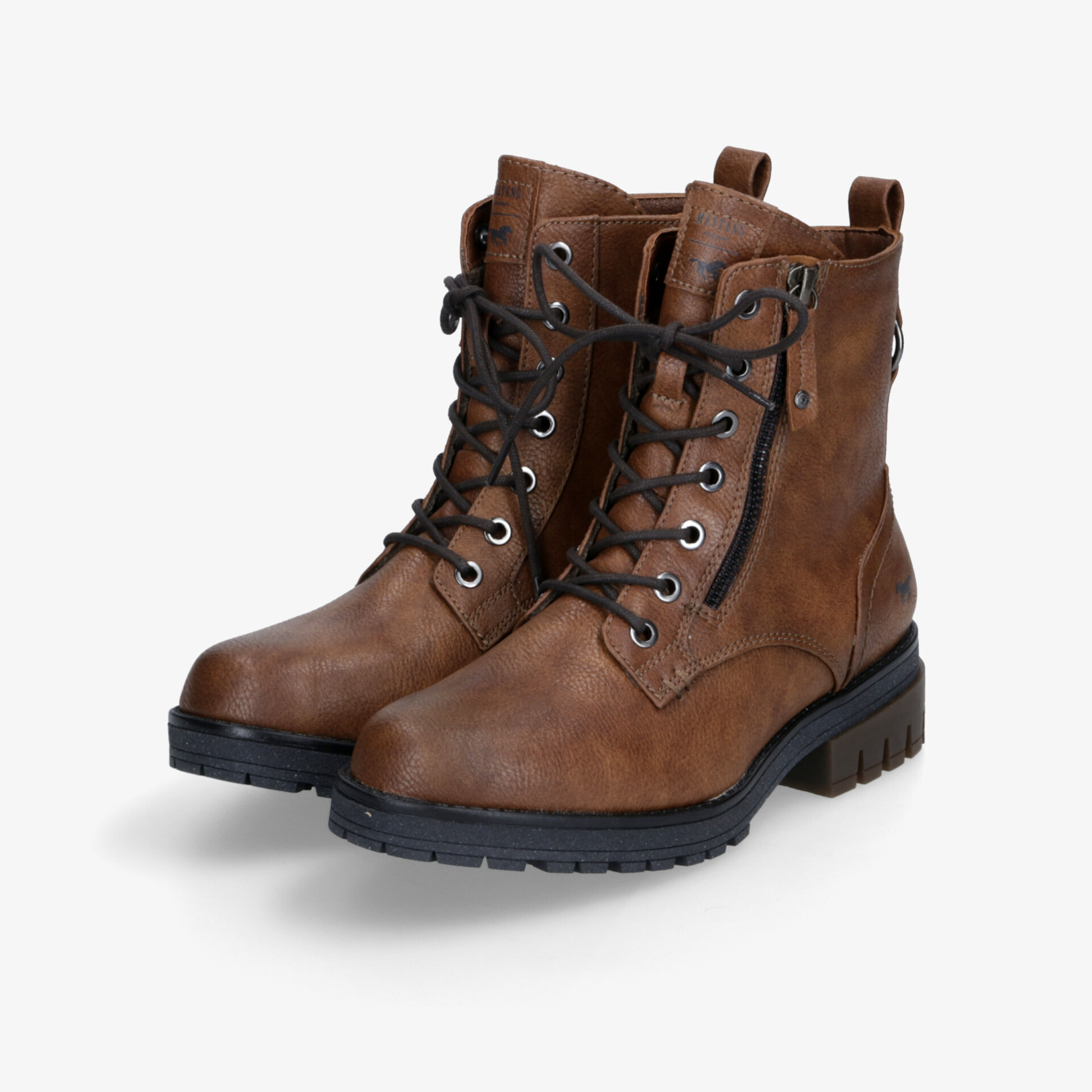 Robuste braune Freizeitstiefel mit komfortabler Passform und rutschfester Sohle für vielseitigen Gebrauch