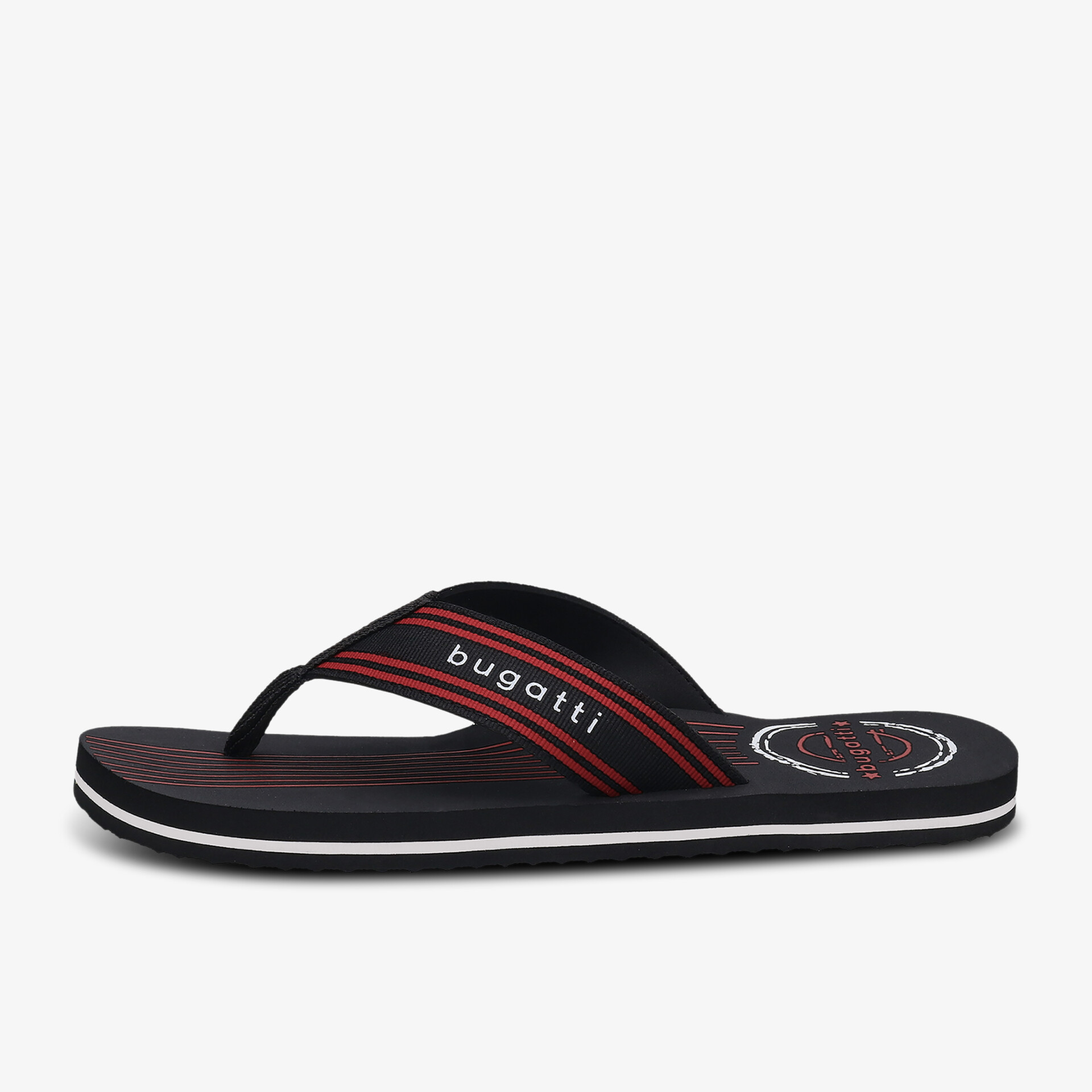 Stylishe Flip-Flops mit komfortablem Fußbett und robustem Design, ideal für den Sommer.