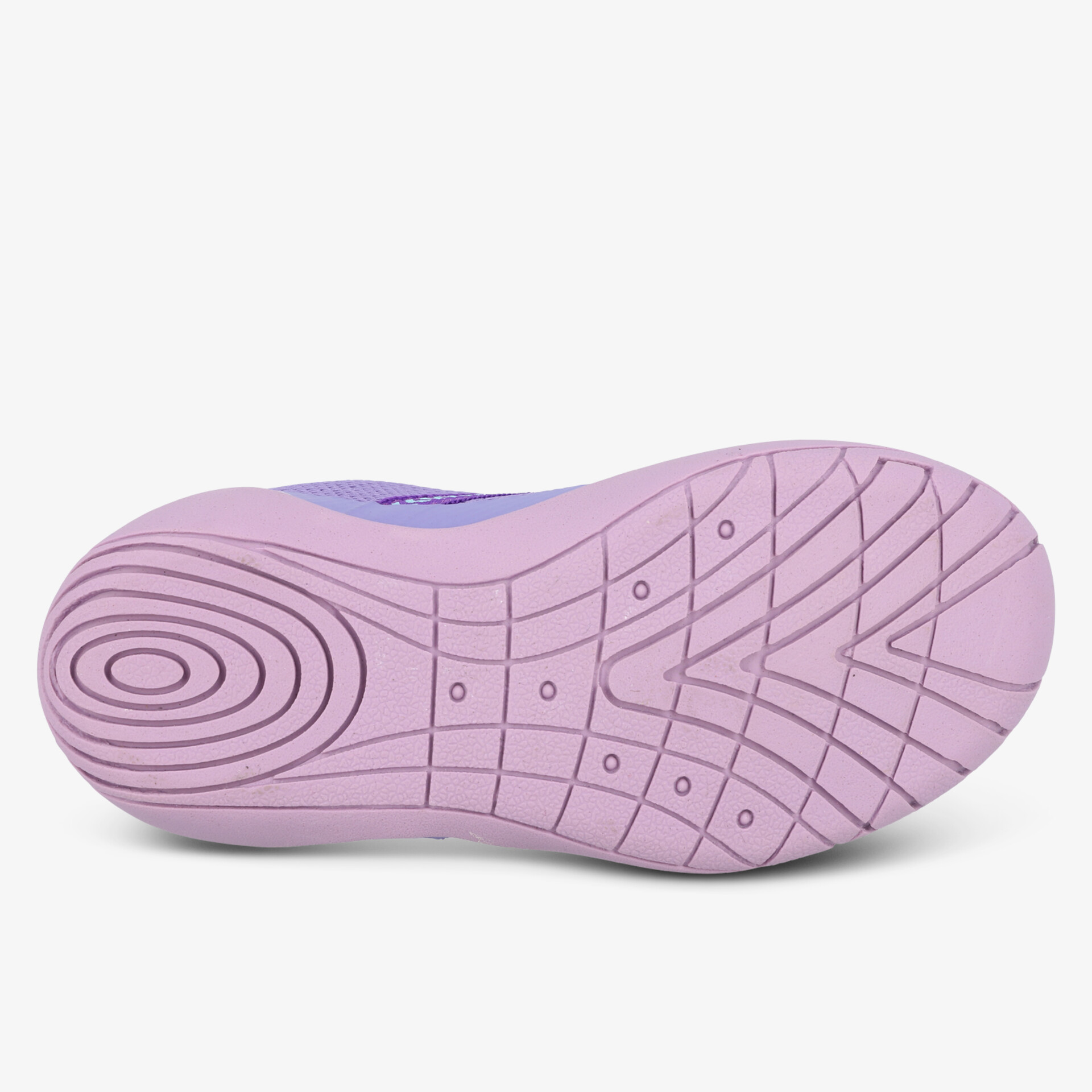 Moderne lila Sohle mit rutschfestem Profil und stilvollem Design