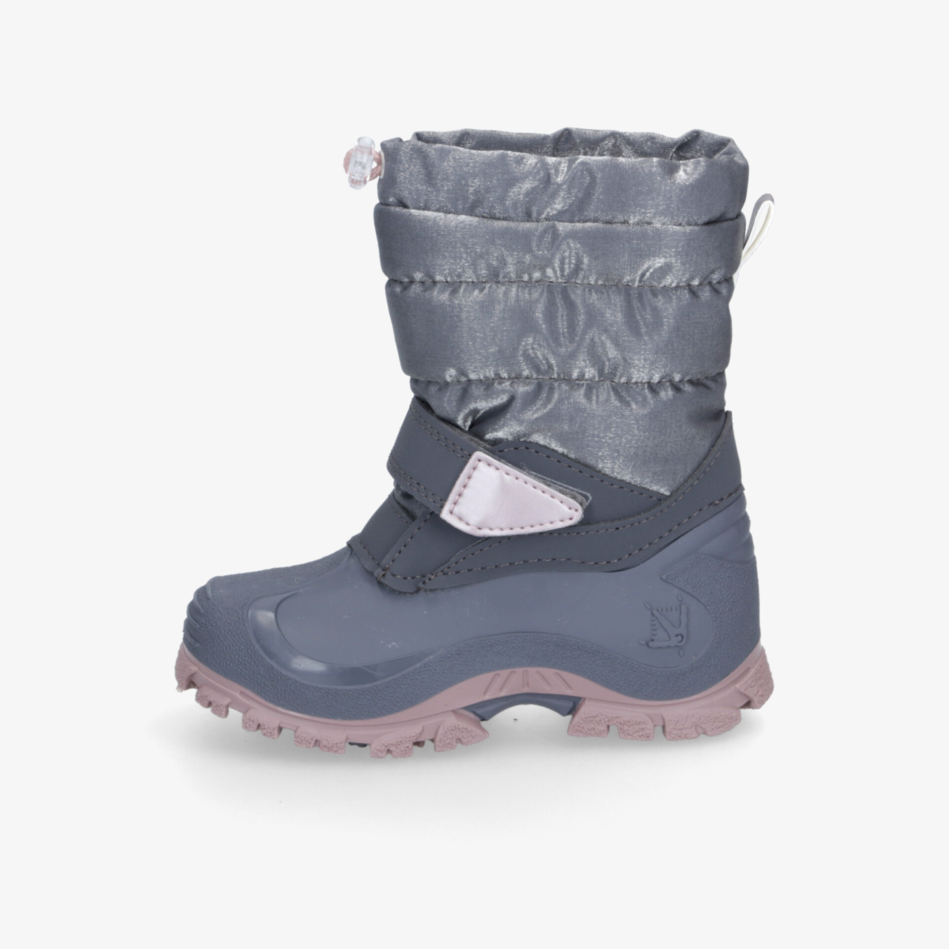 Robuster wasserdichter Winterstiefel mit warmem Innenfutter und praktischer Klettverschluss für sicheren Halt