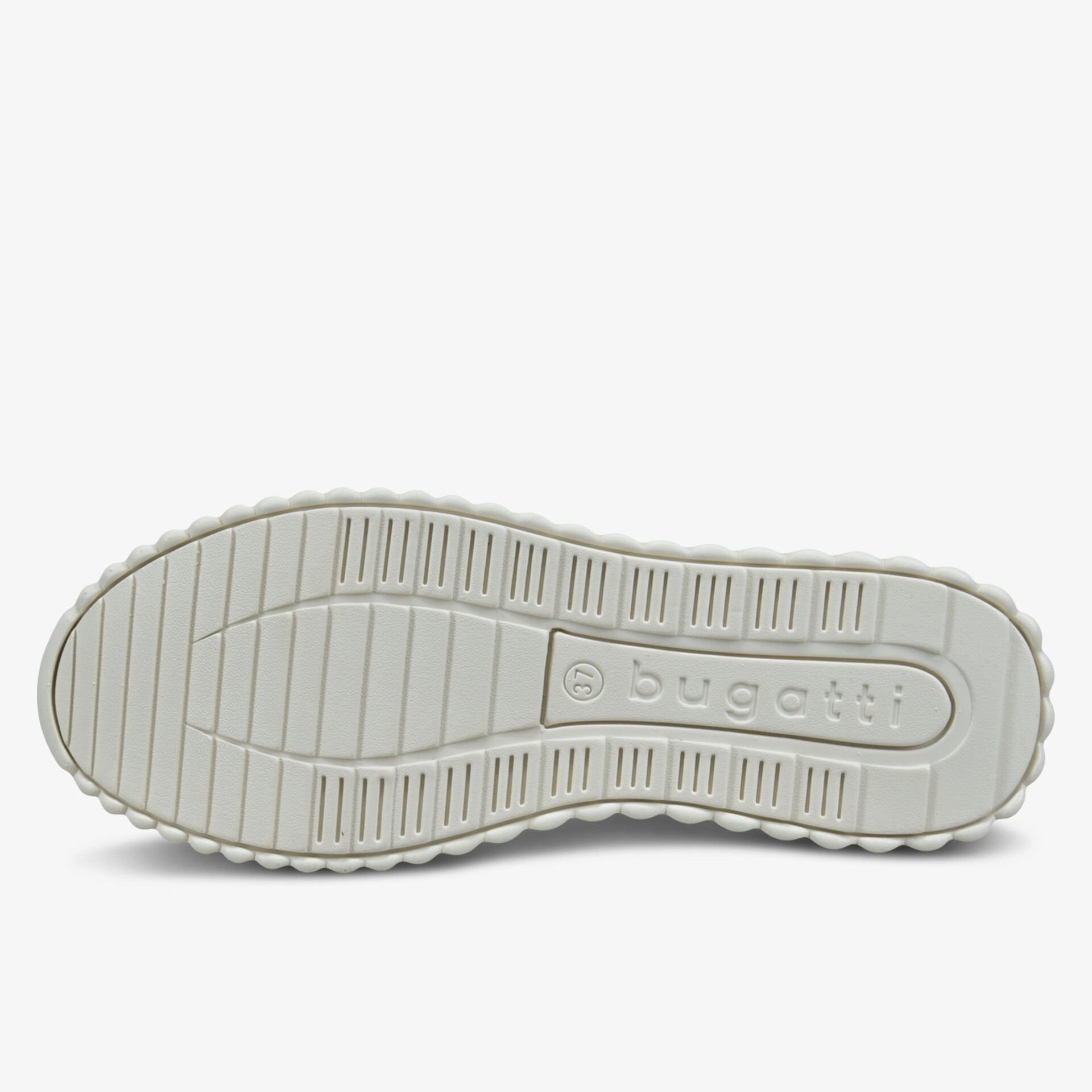 Robuste, rutschfeste Bugatti Sohle für optimalen Halt und Komfort.