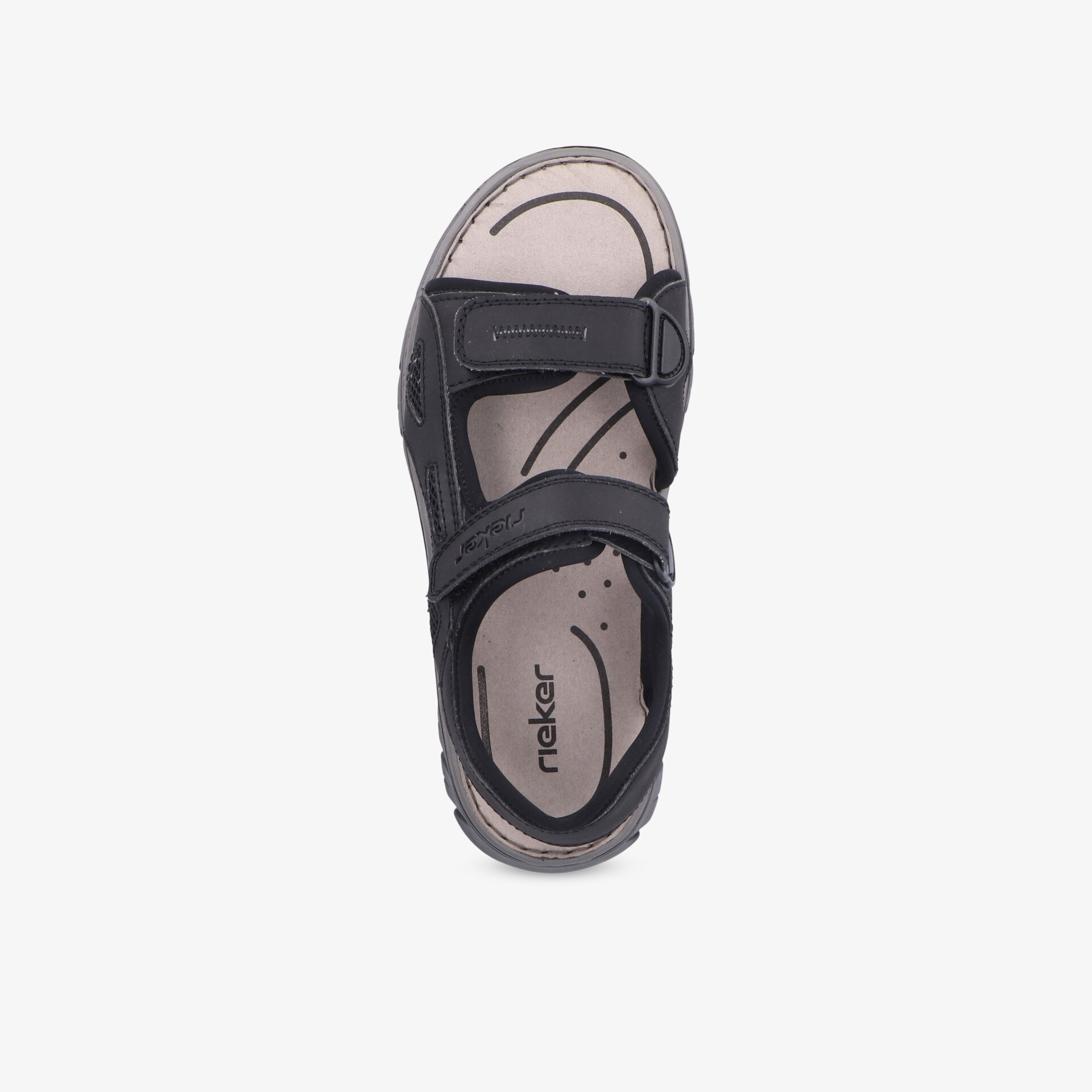 Leichte und bequeme Sandale mit verstellbaren Riemen und gepolstertem Fußbett für optimalen Tragekomfort