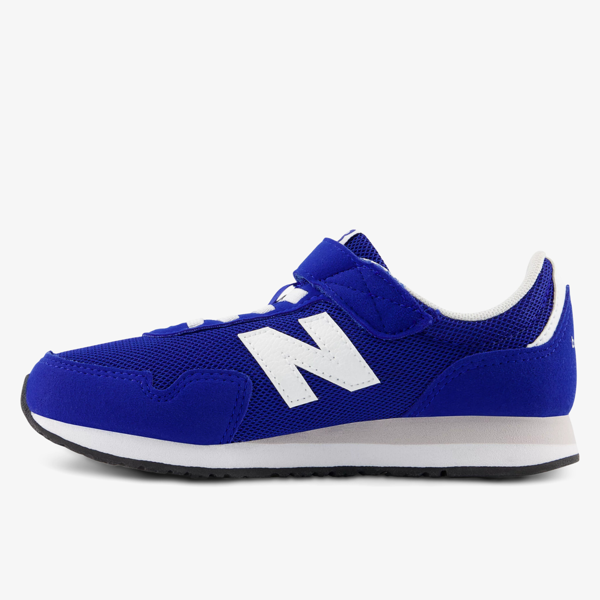 Blauer Sneaker mit weißem Logo, sportlich und bequem, ideal für den Alltag und leichte Aktivitäten
