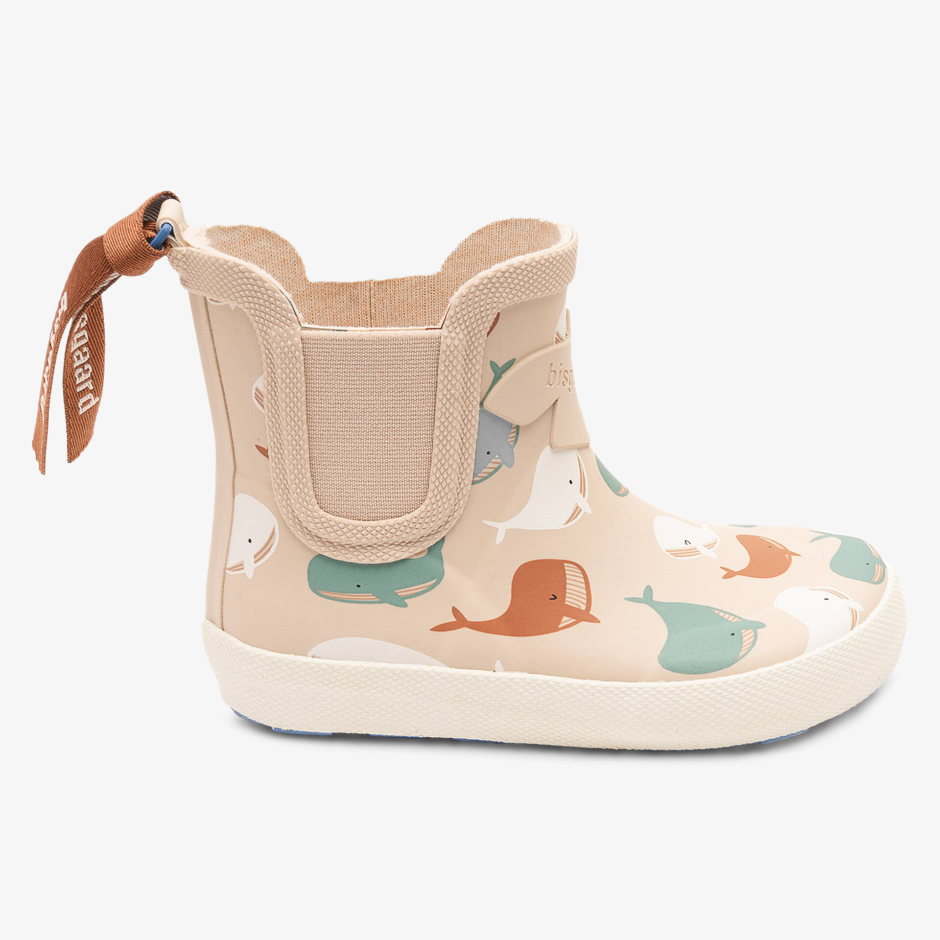 Farbenfrohe Gummistiefel mit niedlichem Tierdesign und praktischem Zugband.