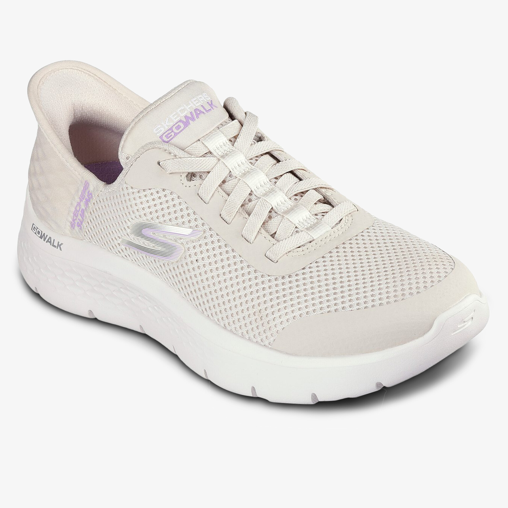 Eleganter Sneaker in hellem Design mit komfortabler Passform und flexibler Sohle.