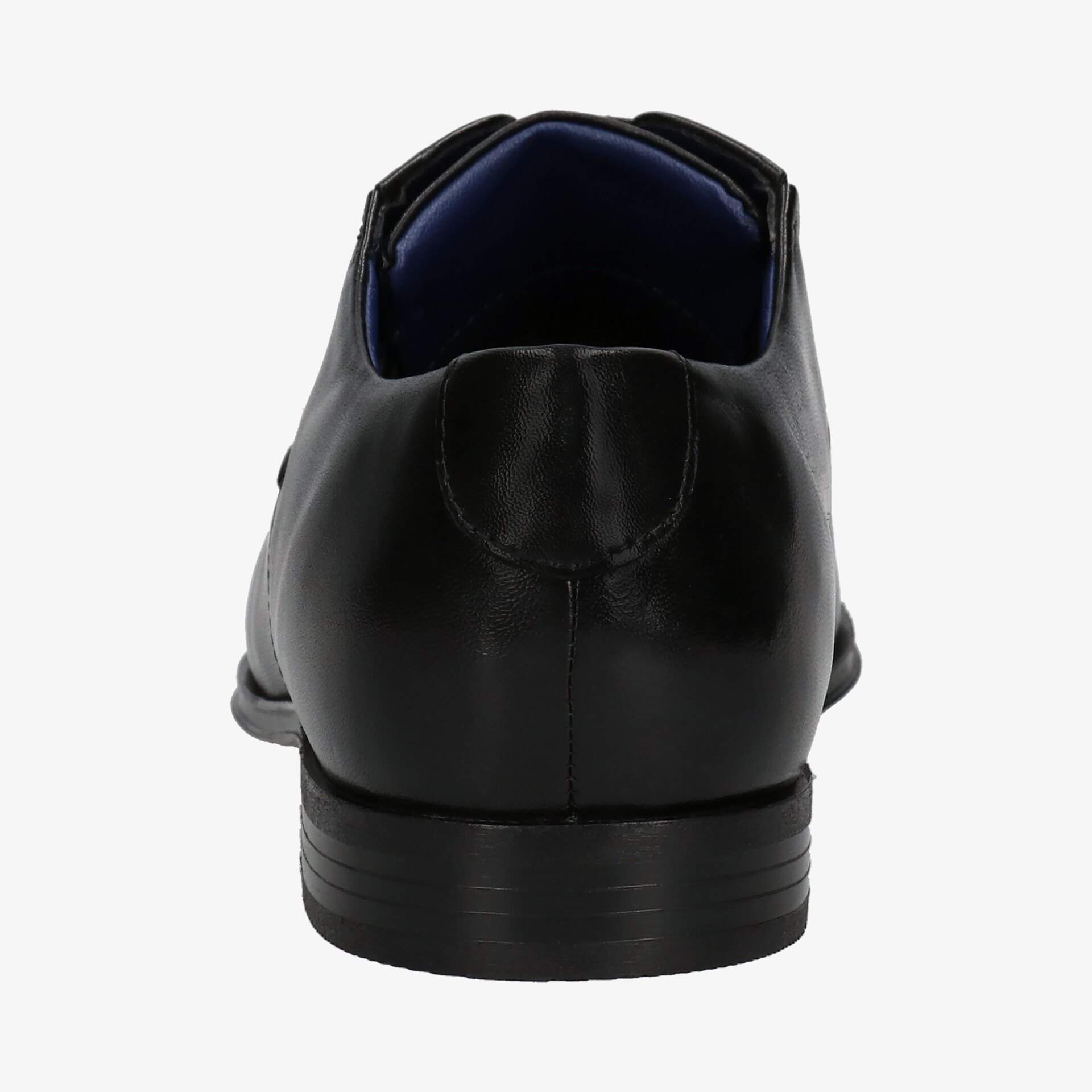 Eleganter schwarzer Lederschuh für stilvolle Auftritte und besonderen Komfort.