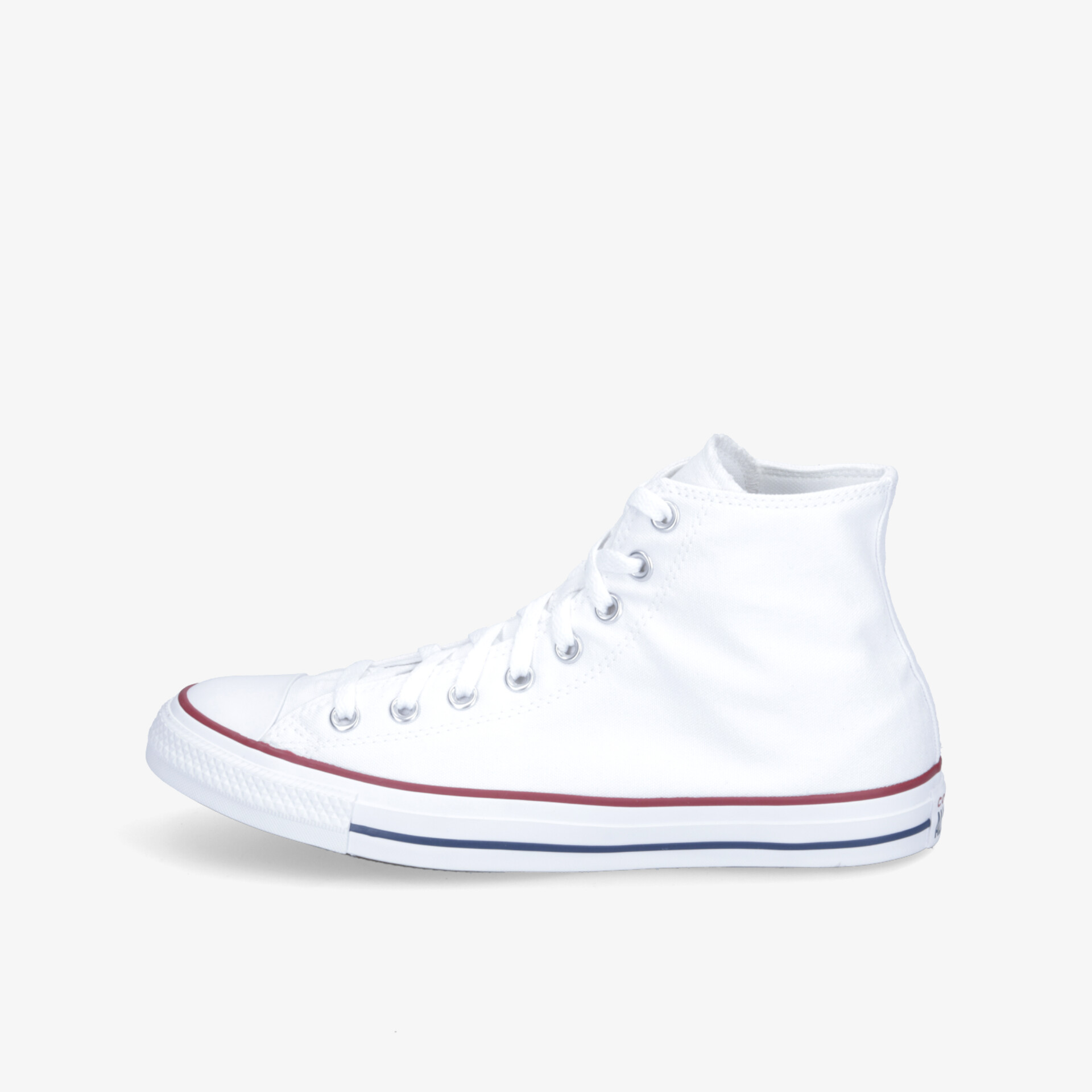 Klassischer weißer High-Top-Sneaker mit zeitlosem Design und bequemer Passform, perfekt für den Alltag.