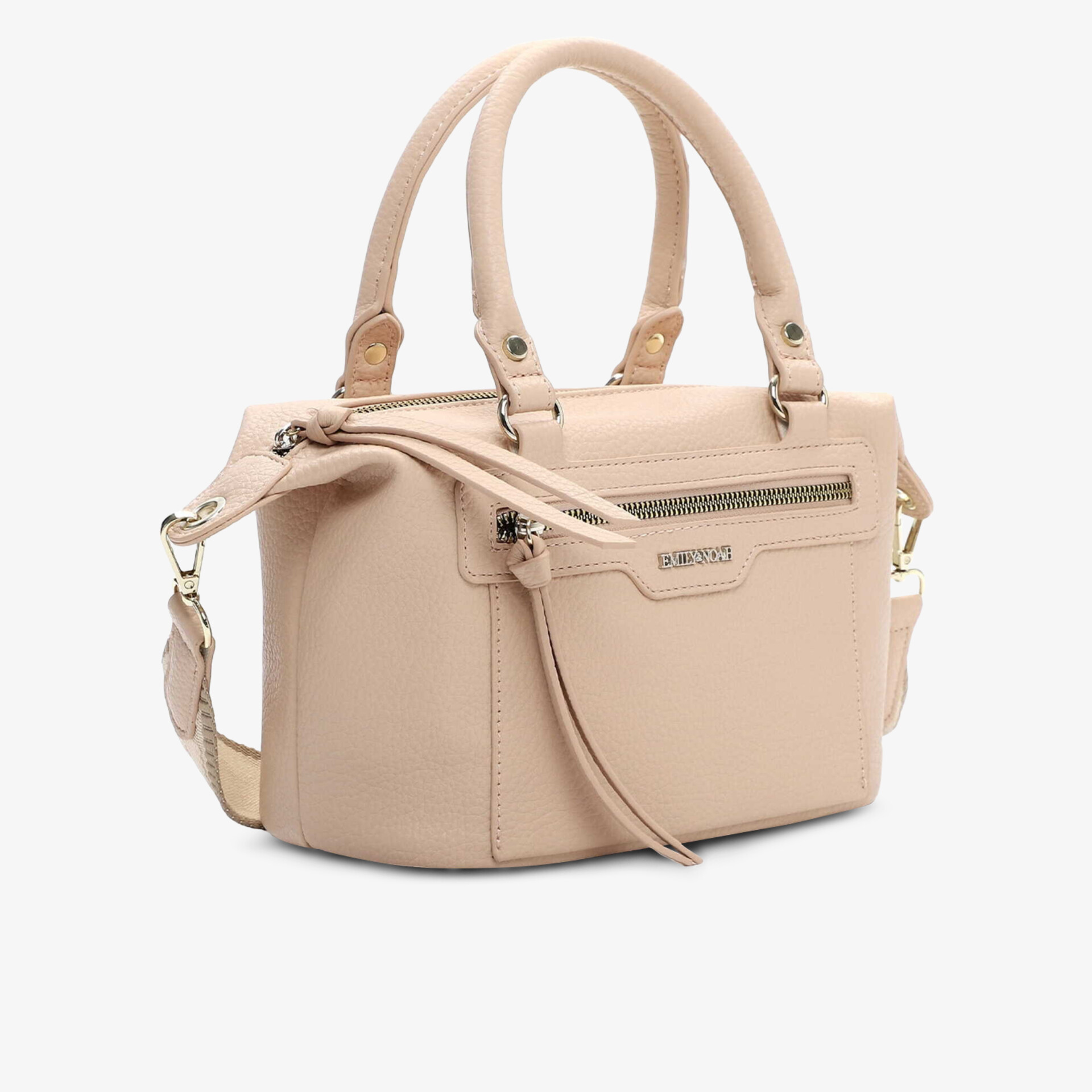 Elegante kompakte Tasche aus hochwertigem Material mit praktischen Reißverschlusstaschen und angenehmer Trageweise