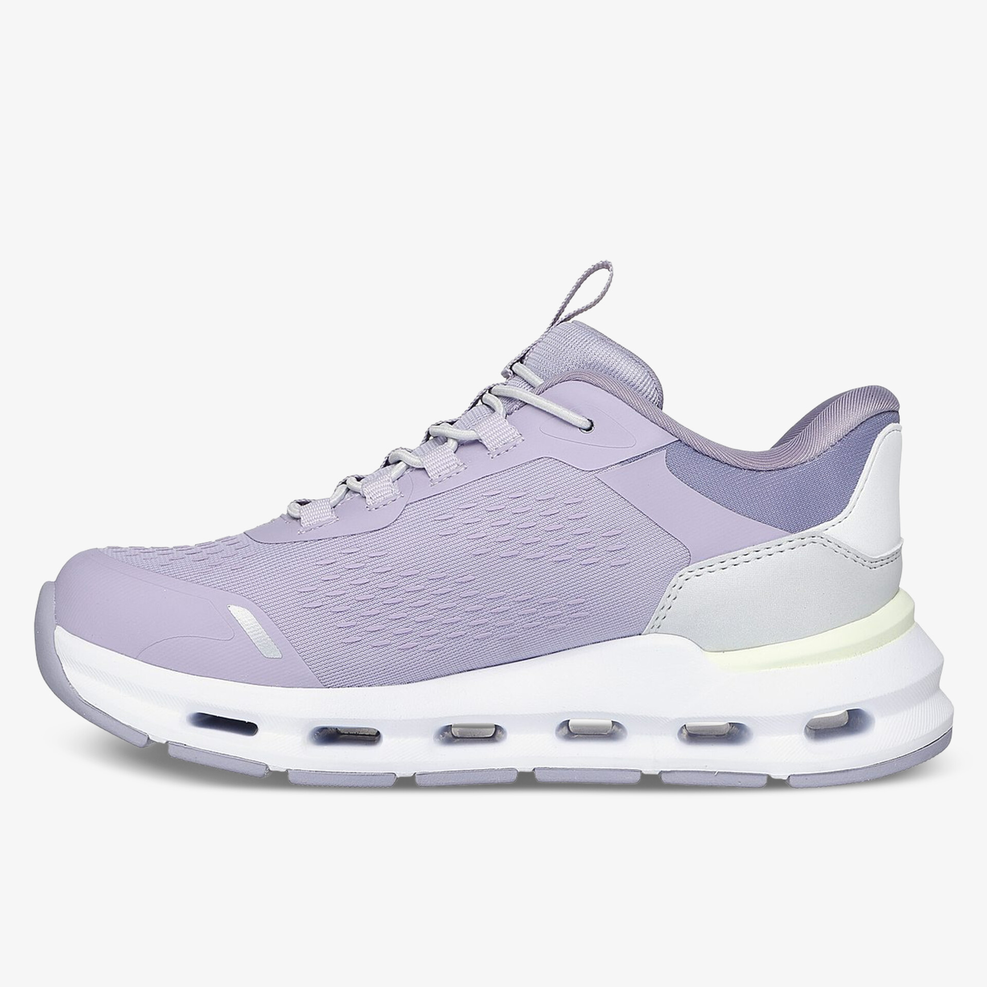 Lila Sneaker mit leichter Polstersohle und atmungsaktivem Material für hohen Tragekomfort