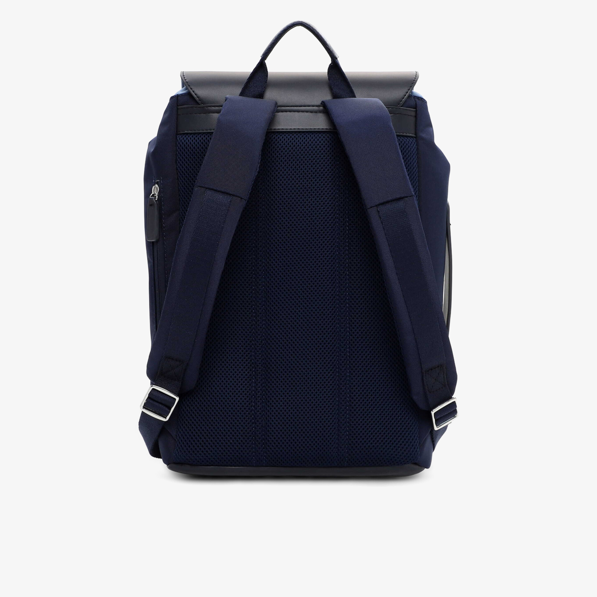 Blauer Rucksack mit gepolstertem Rücken und verstellbaren Schultergurten, moderne und robuste Verarbeitung