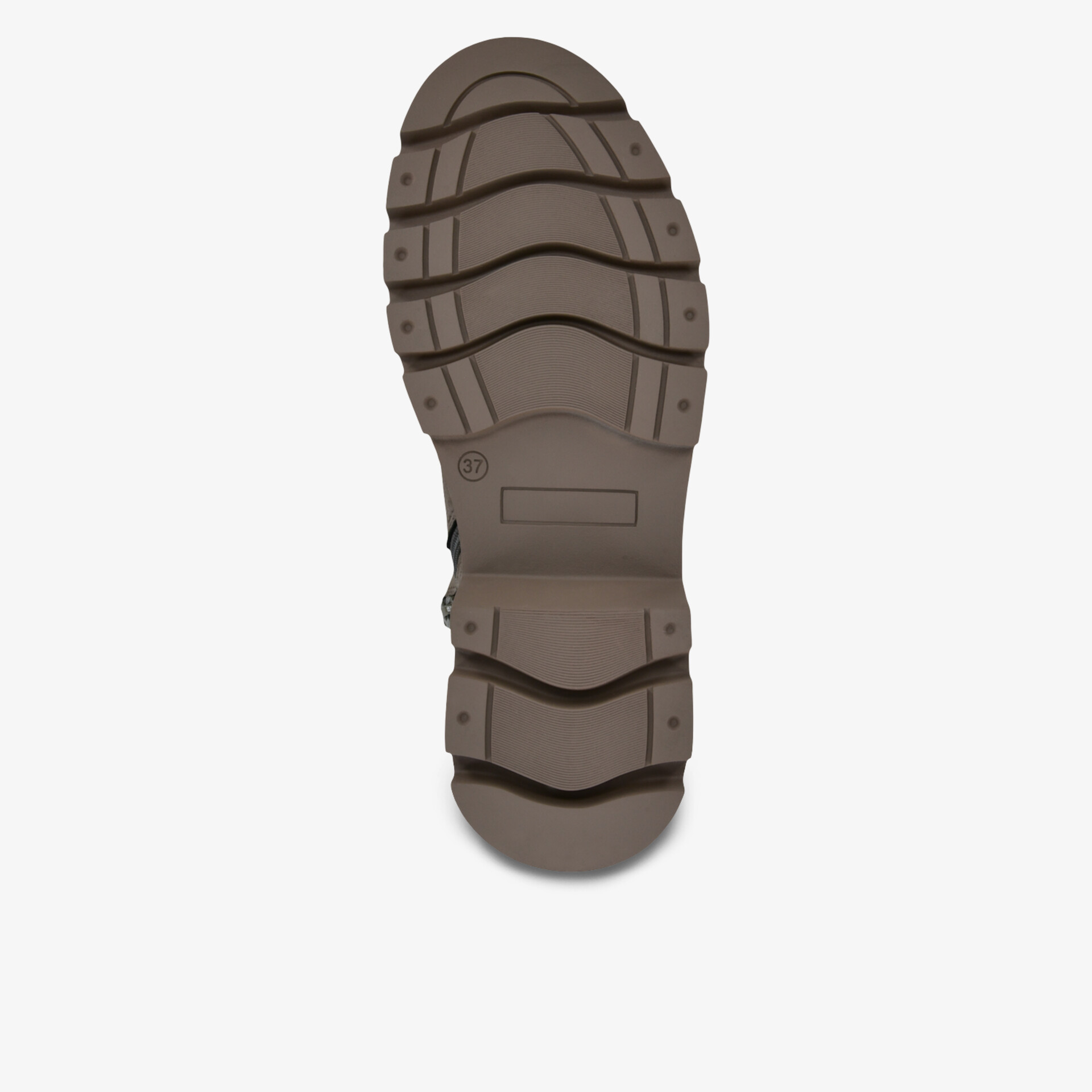 Robuste profilierte Schuhsohle mit rutschfestem Design für optimalen Halt und Langlebigkeit